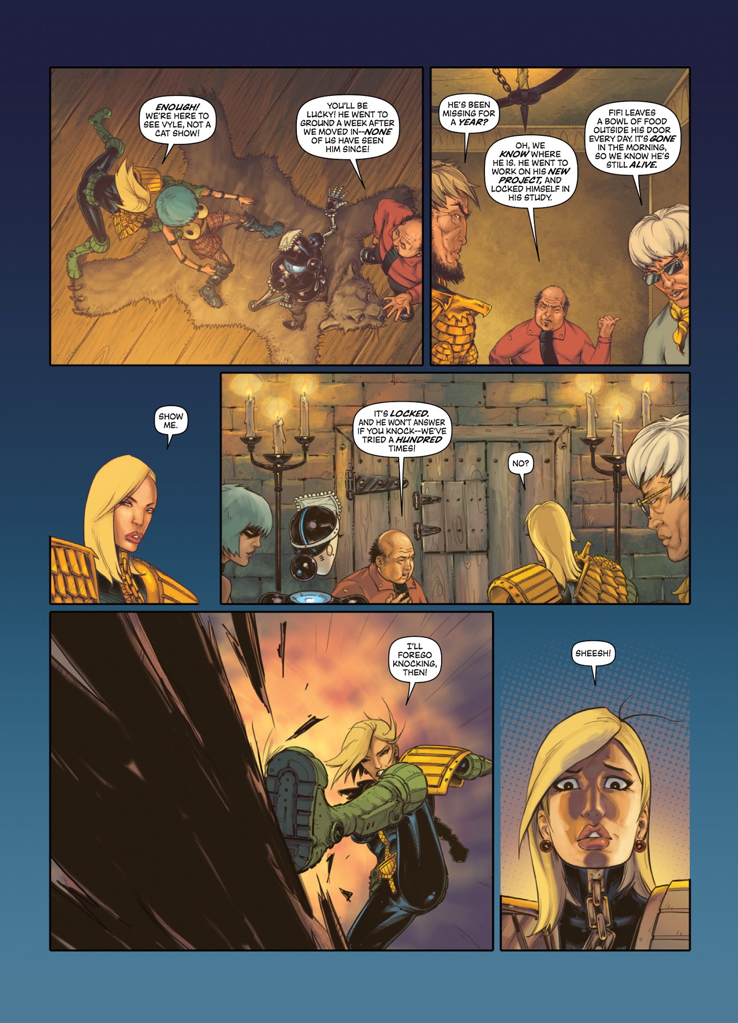 Read online Judge Anderson: The Psi Files comic -  Issue # TPB 5 - 154