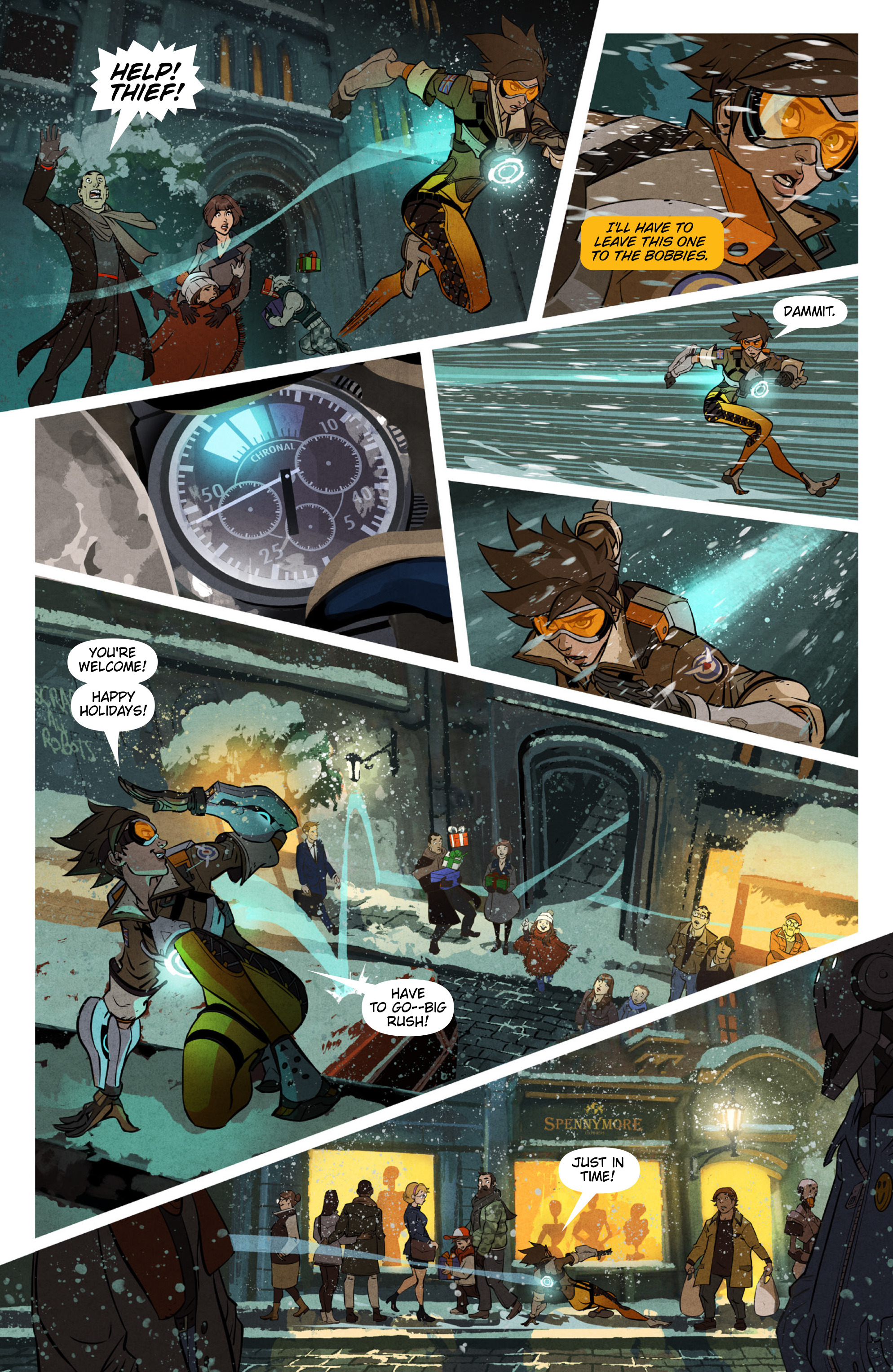 Read online Overwatch comic -  Issue #10 - 4