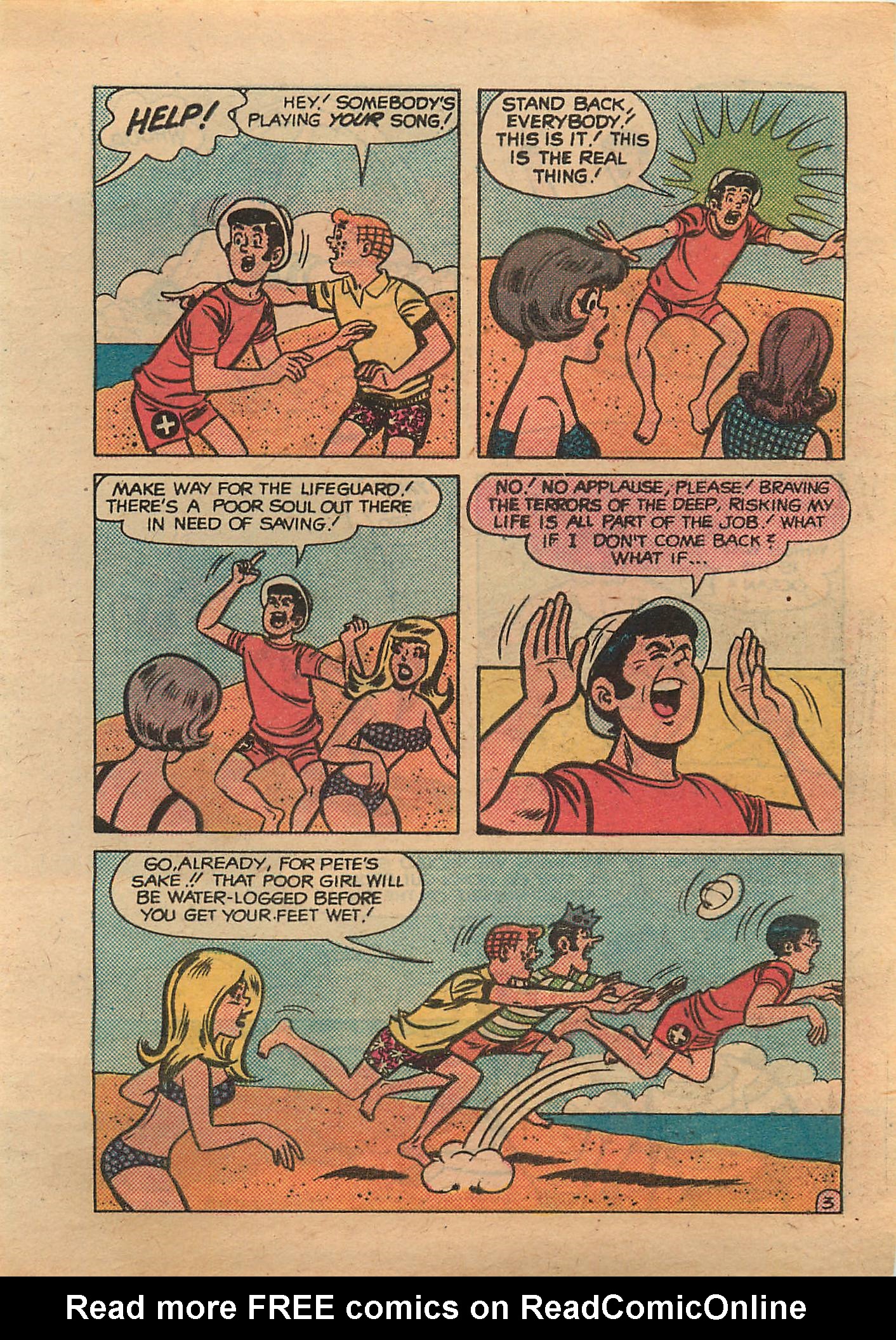 Read online Archie...Archie Andrews, Where Are You? Digest Magazine comic -  Issue #19 - 71