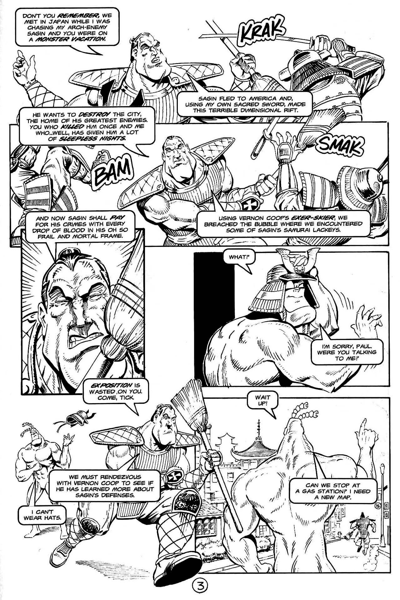 Read online Paul the Samurai (1992) comic -  Issue #10 - 5