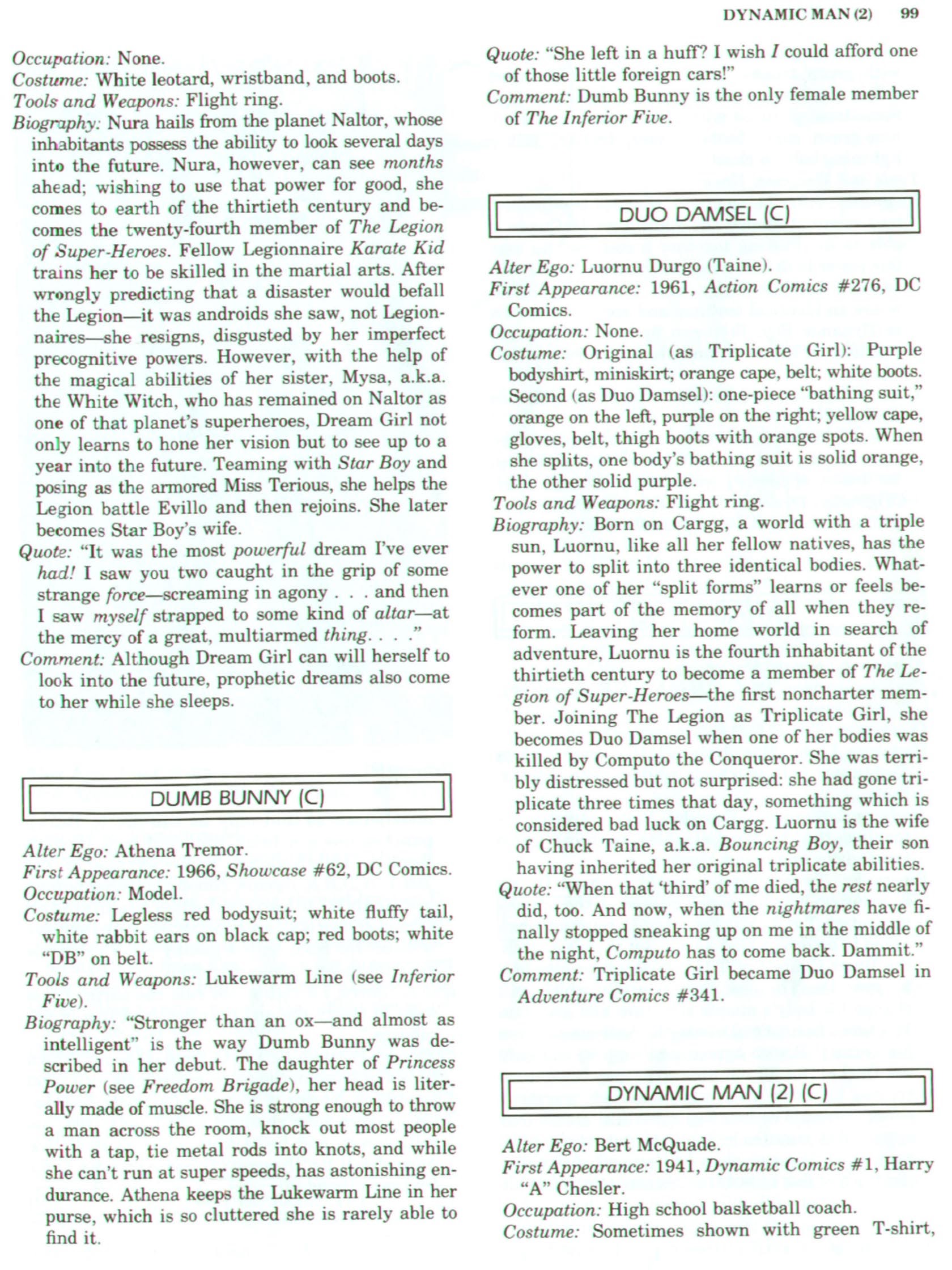 Read online The Encyclopedia of Superheroes comic -  Issue # TPB (Part 2) - 18