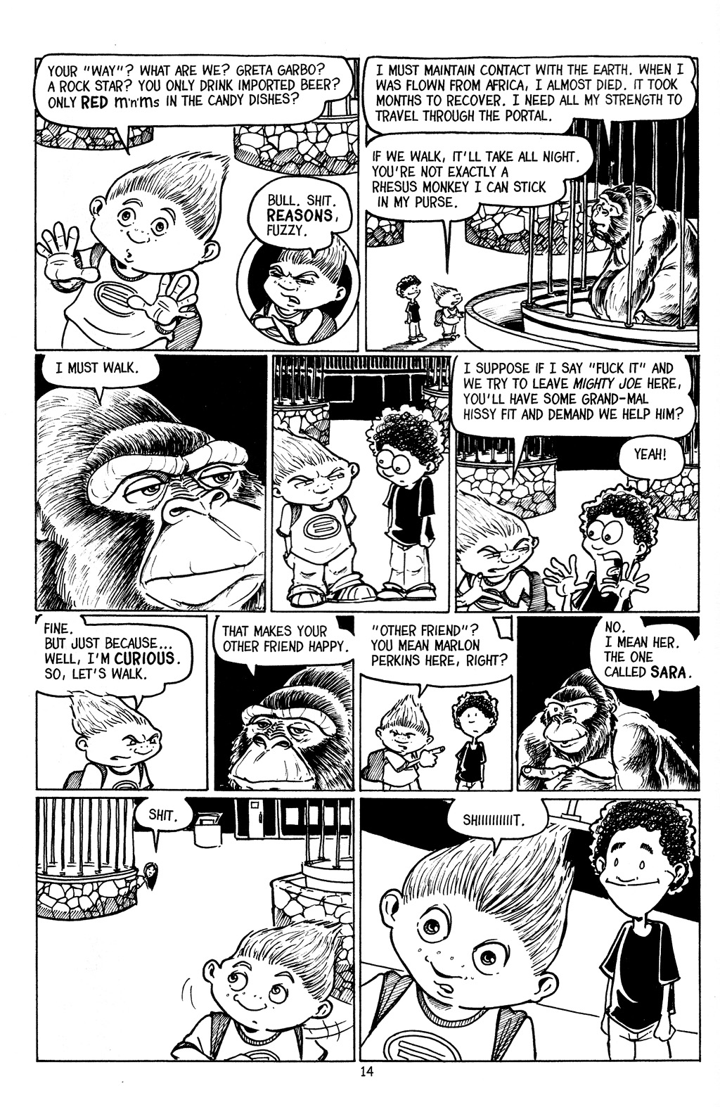 Read online The Adventures of Barry Ween, Boy Genius 3: Monkey Tales comic -  Issue #1 - 16