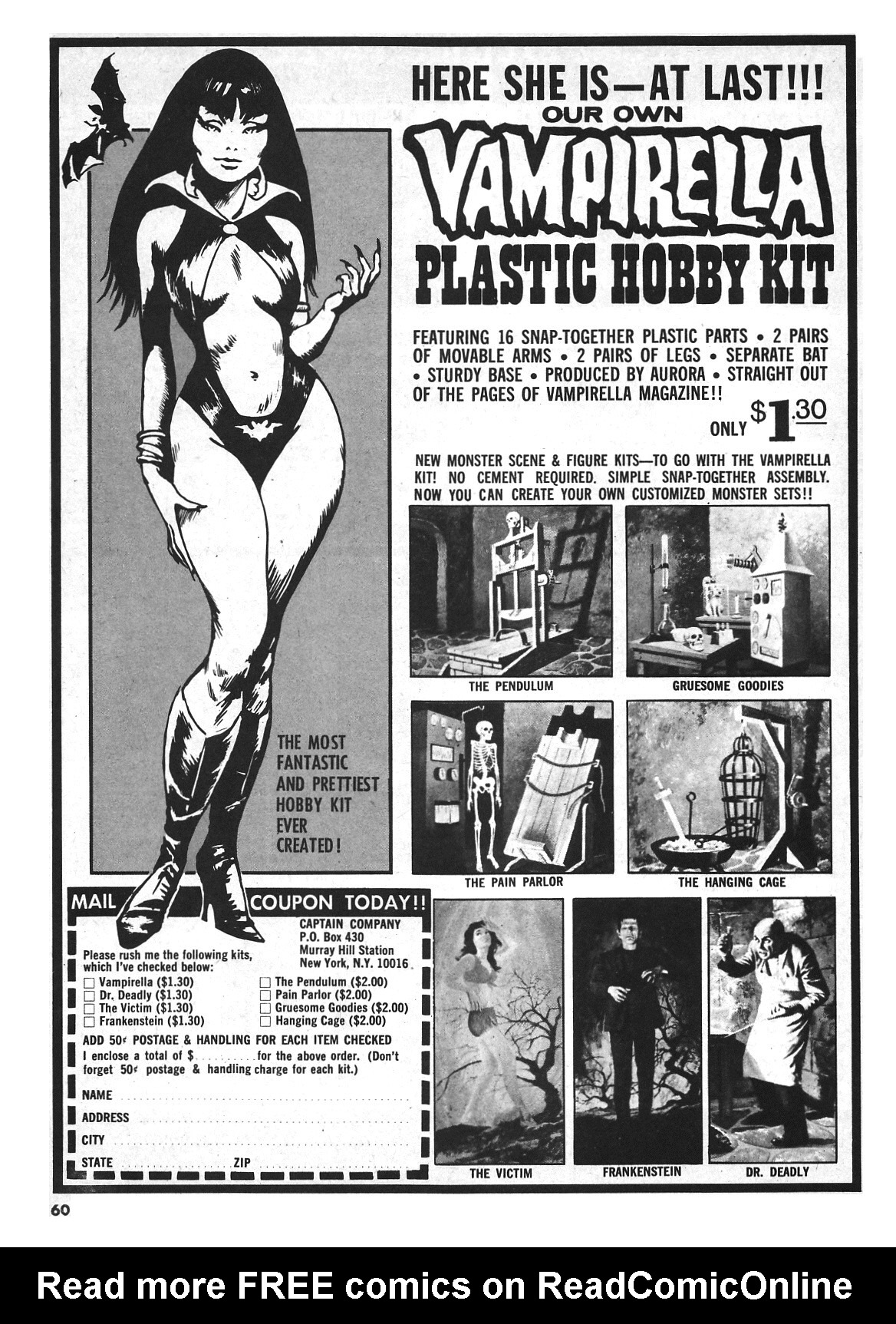 Read online Vampirella (1969) comic -  Issue #17 - 60