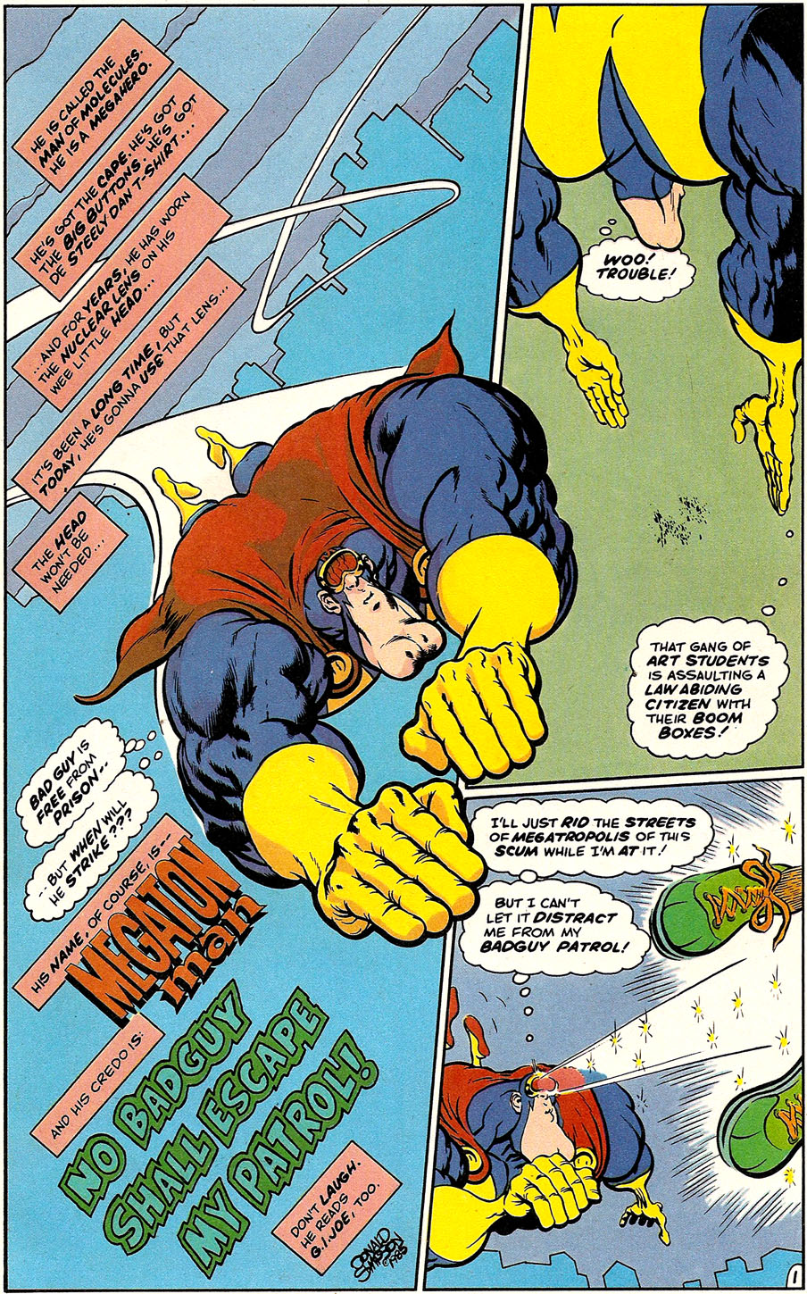 Read online Megaton Man comic -  Issue #7 - 3