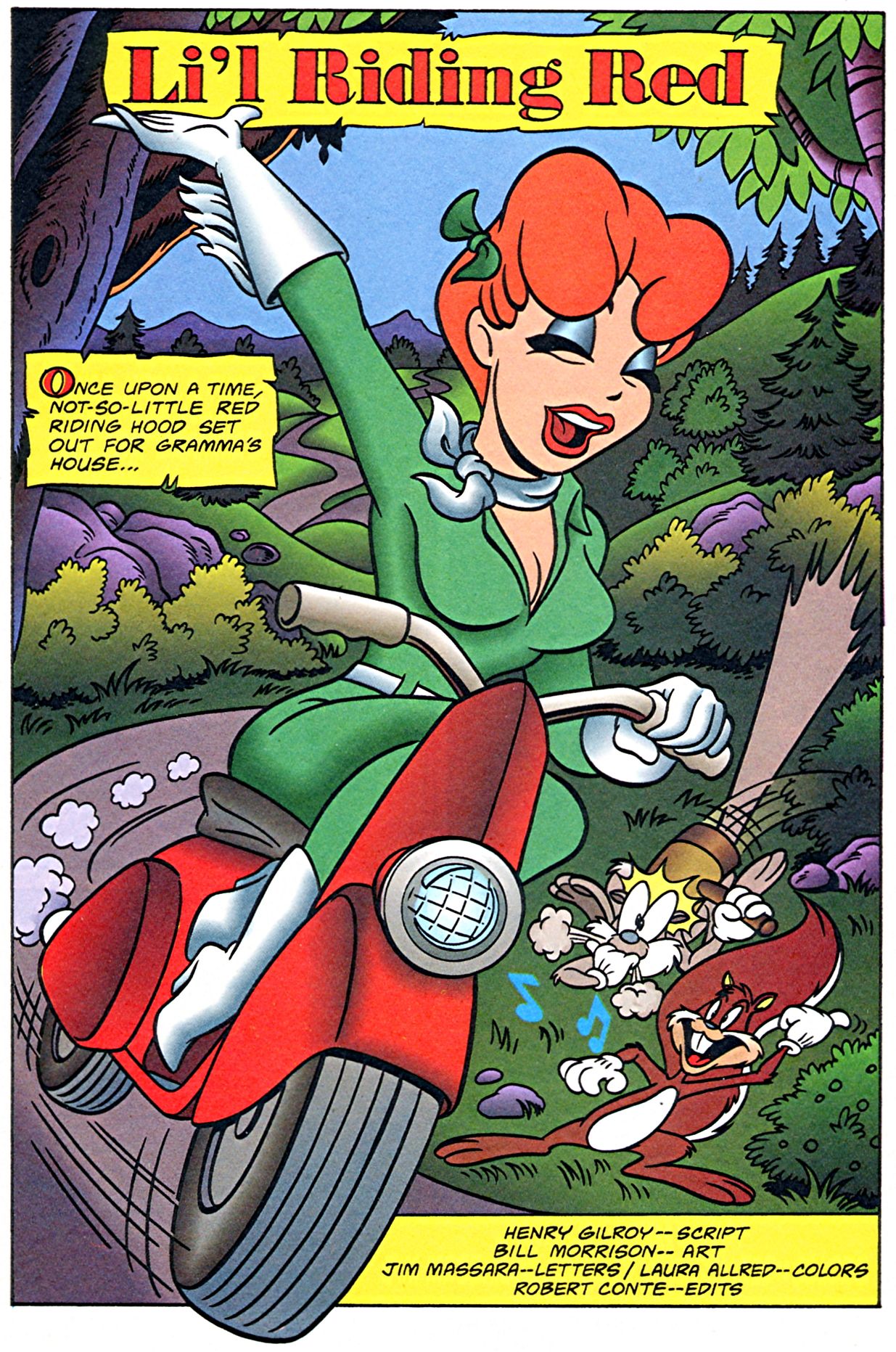 Read online Wolf & Red comic -  Issue #3 - 3
