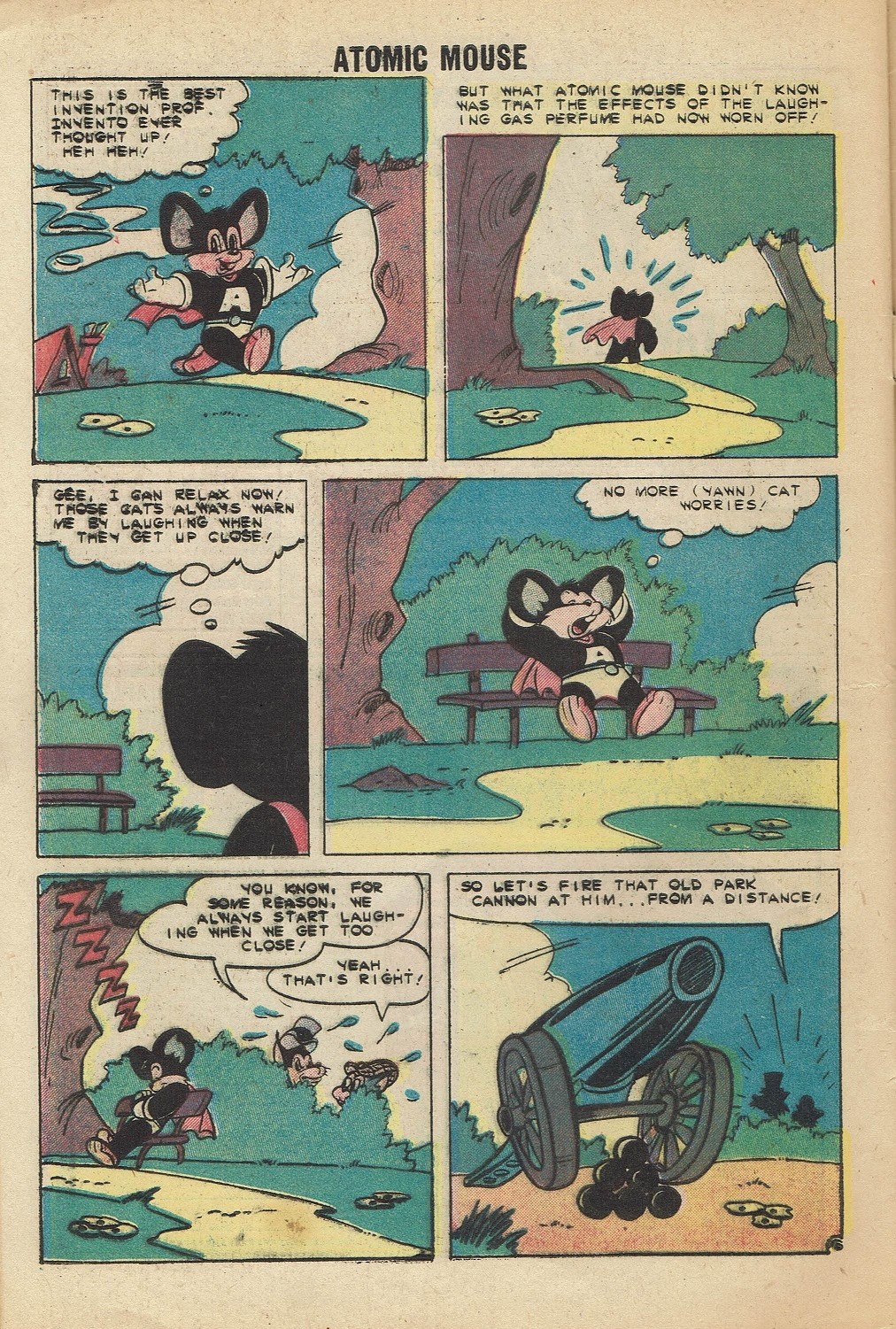Read online Atomic Mouse comic -  Issue #33 - 32