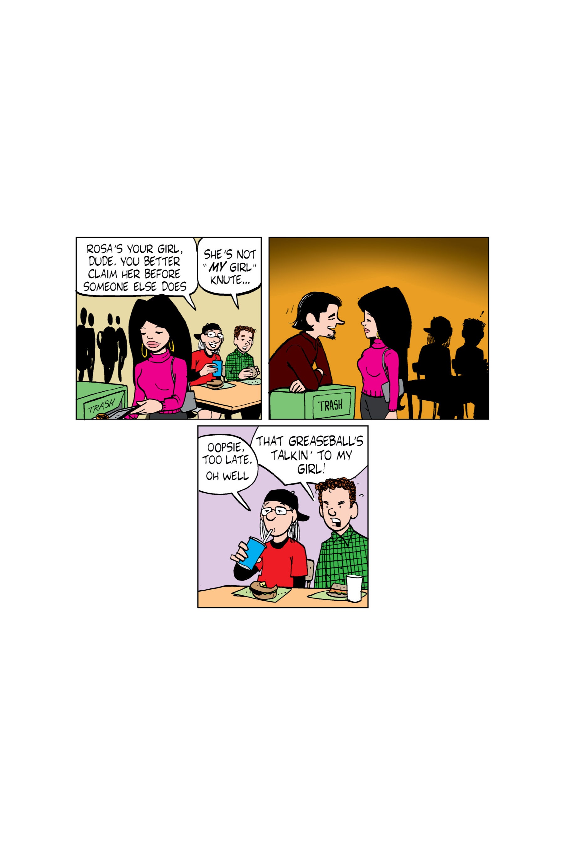 Read online Luann: Stress   Hormones = High School comic -  Issue # TPB - 34