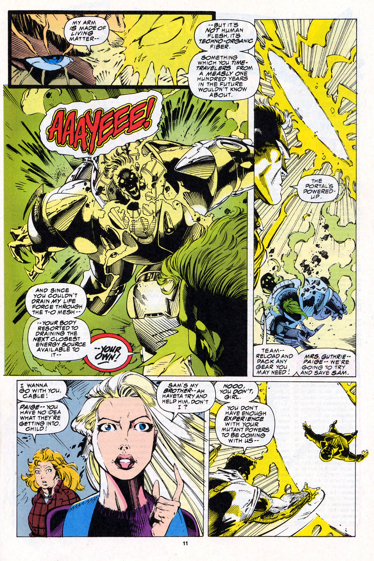 Read online X-Force (1991) comic -  Issue #33 - 11