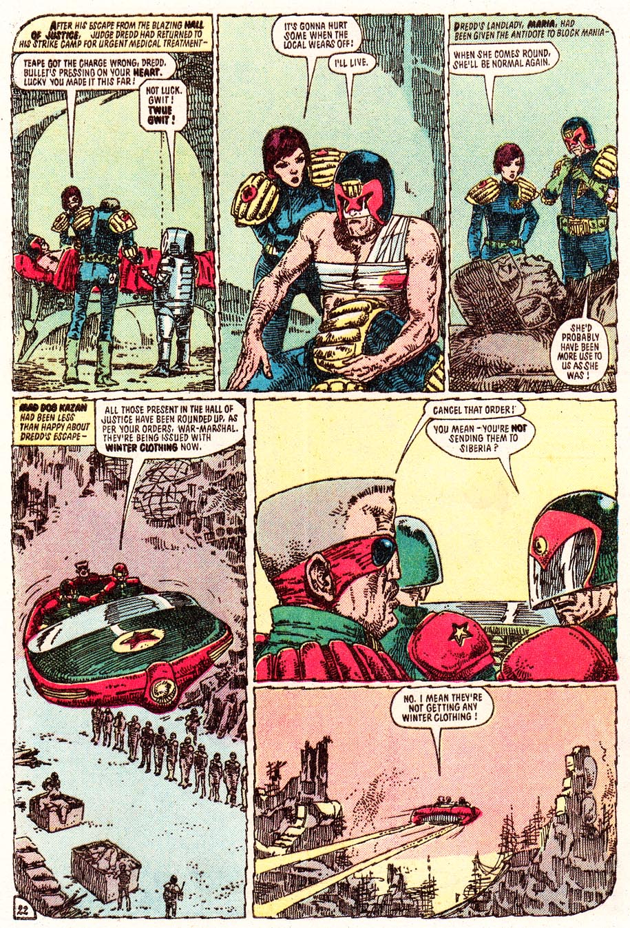 Read online Judge Dredd (1983) comic -  Issue #23 - 21