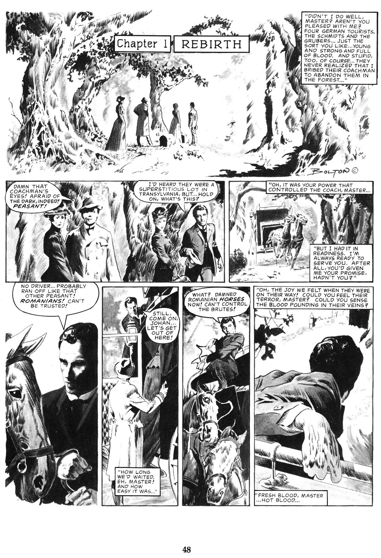 Read online Cheval Noir comic -  Issue #4 - 49