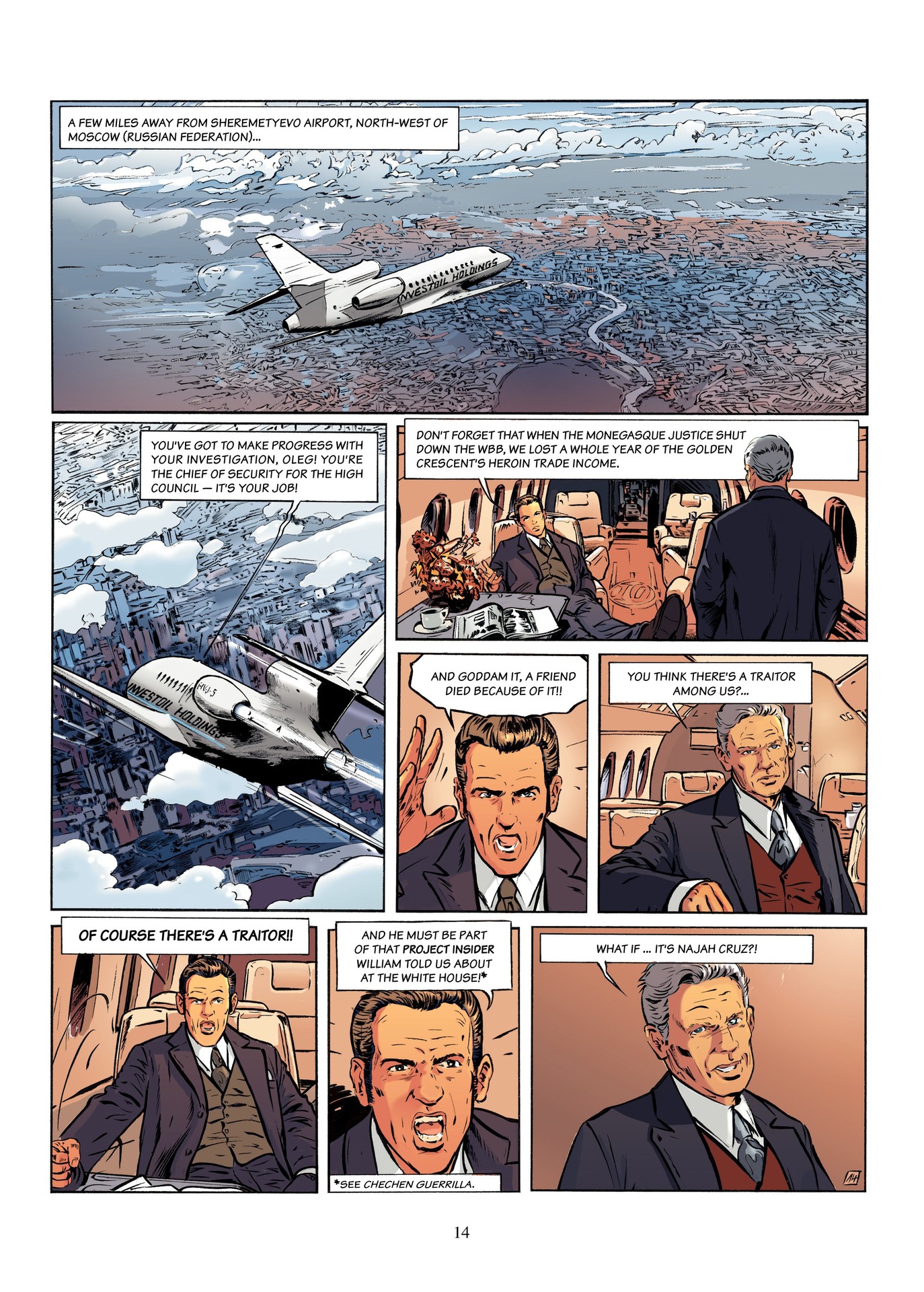 Read online Insiders comic -  Issue #4 - 16
