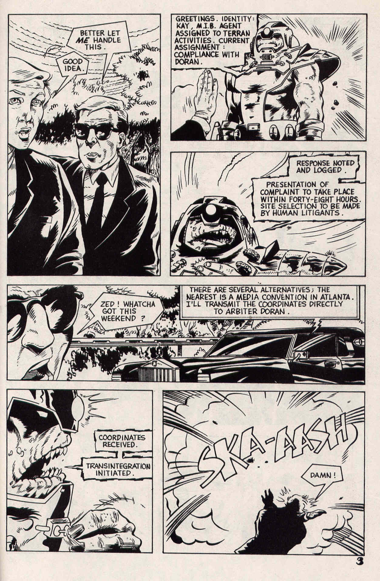 Read online The Men in Black Book II comic -  Issue #3 - 5