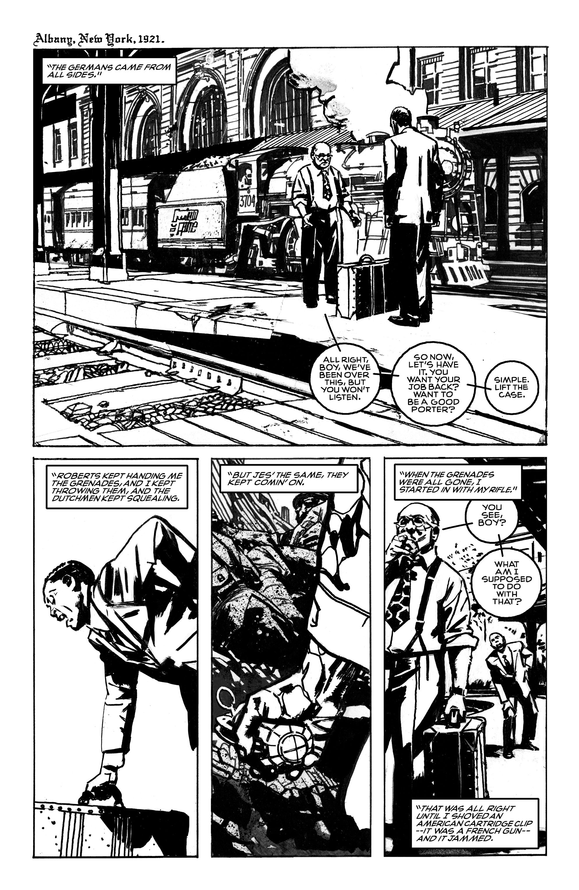 Read online Black Death in America comic -  Issue # Full - 5