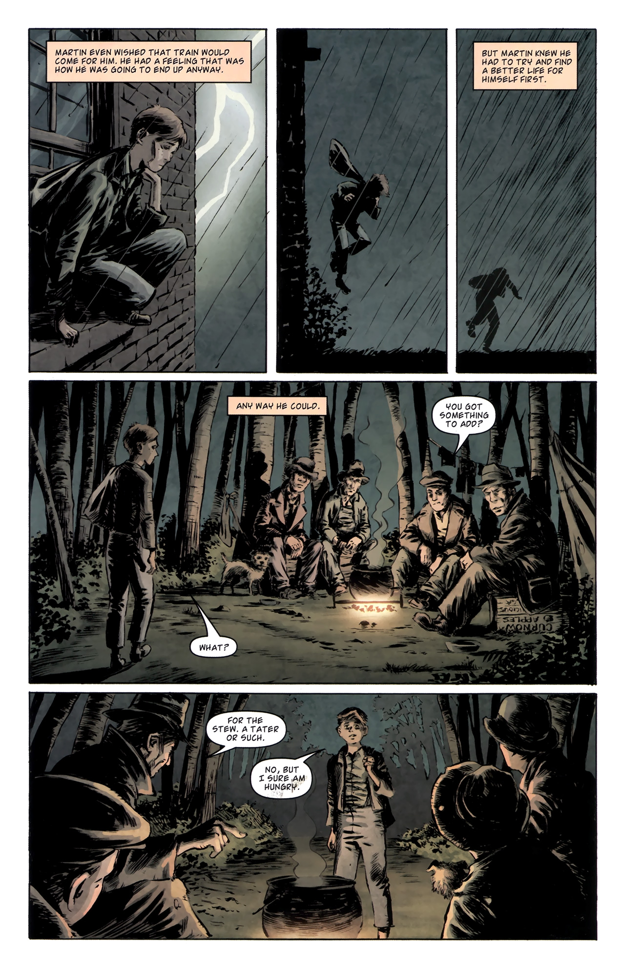 Read online That Hellbound Train comic -  Issue #1 - 9