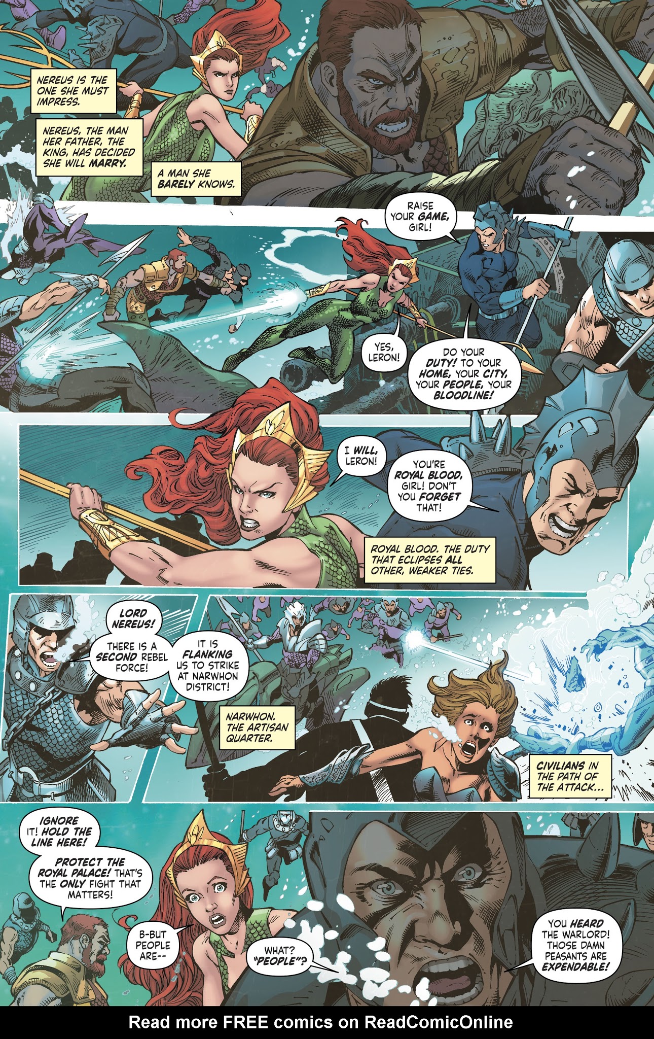 Read online Mera: Queen of Atlantis comic -  Issue #3 - 4