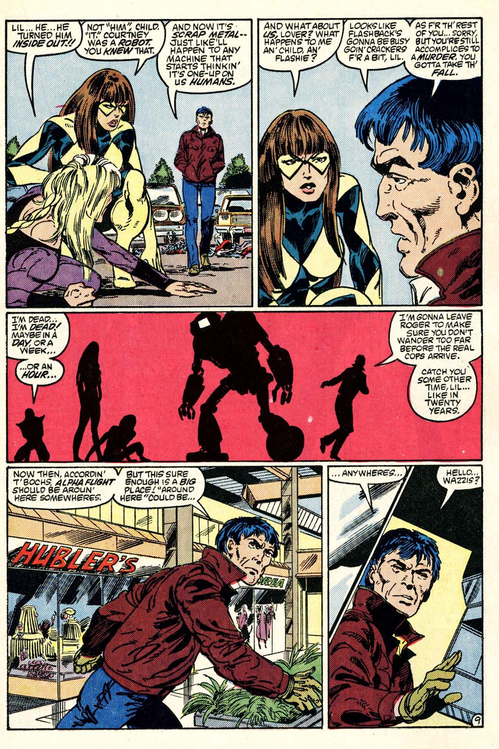 Read online Alpha Flight (1983) comic -  Issue #28 - 10