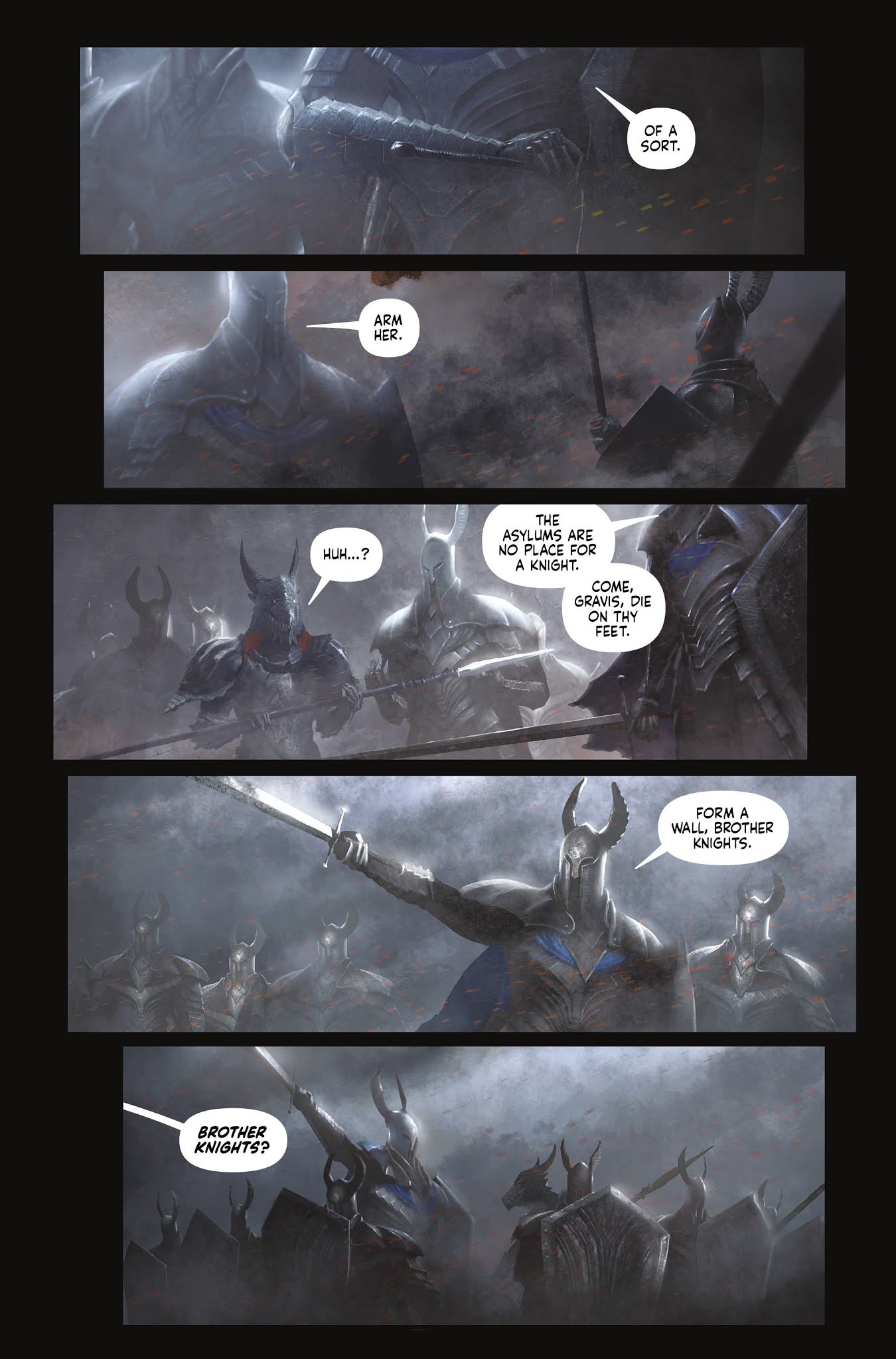 Read online Dark Souls: The Age of Fire comic -  Issue #4 - 7