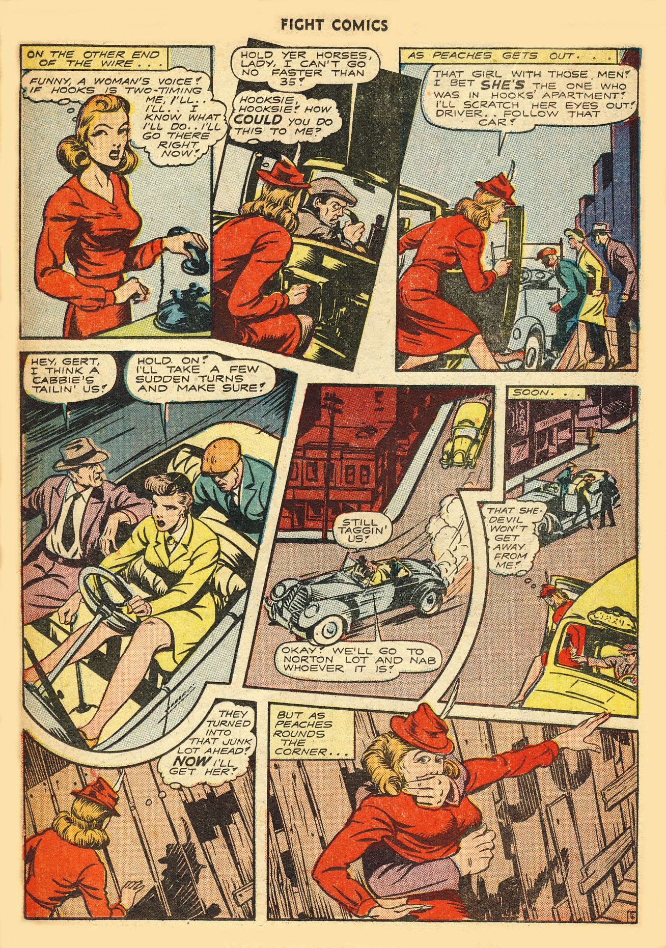 Read online Fight Comics comic -  Issue #31 - 26