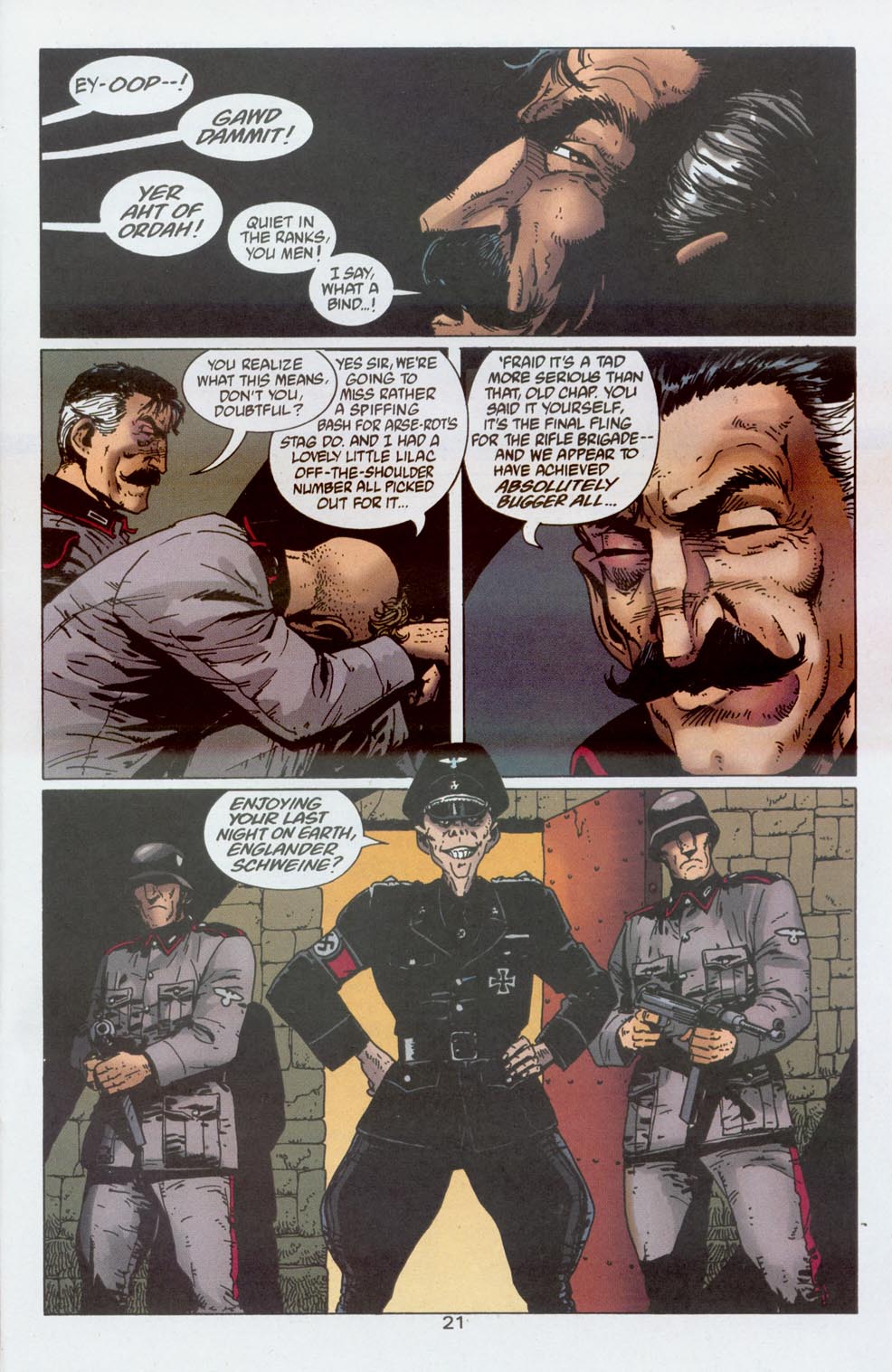 Read online Adventures in the Rifle Brigade comic -  Issue #2 - 22