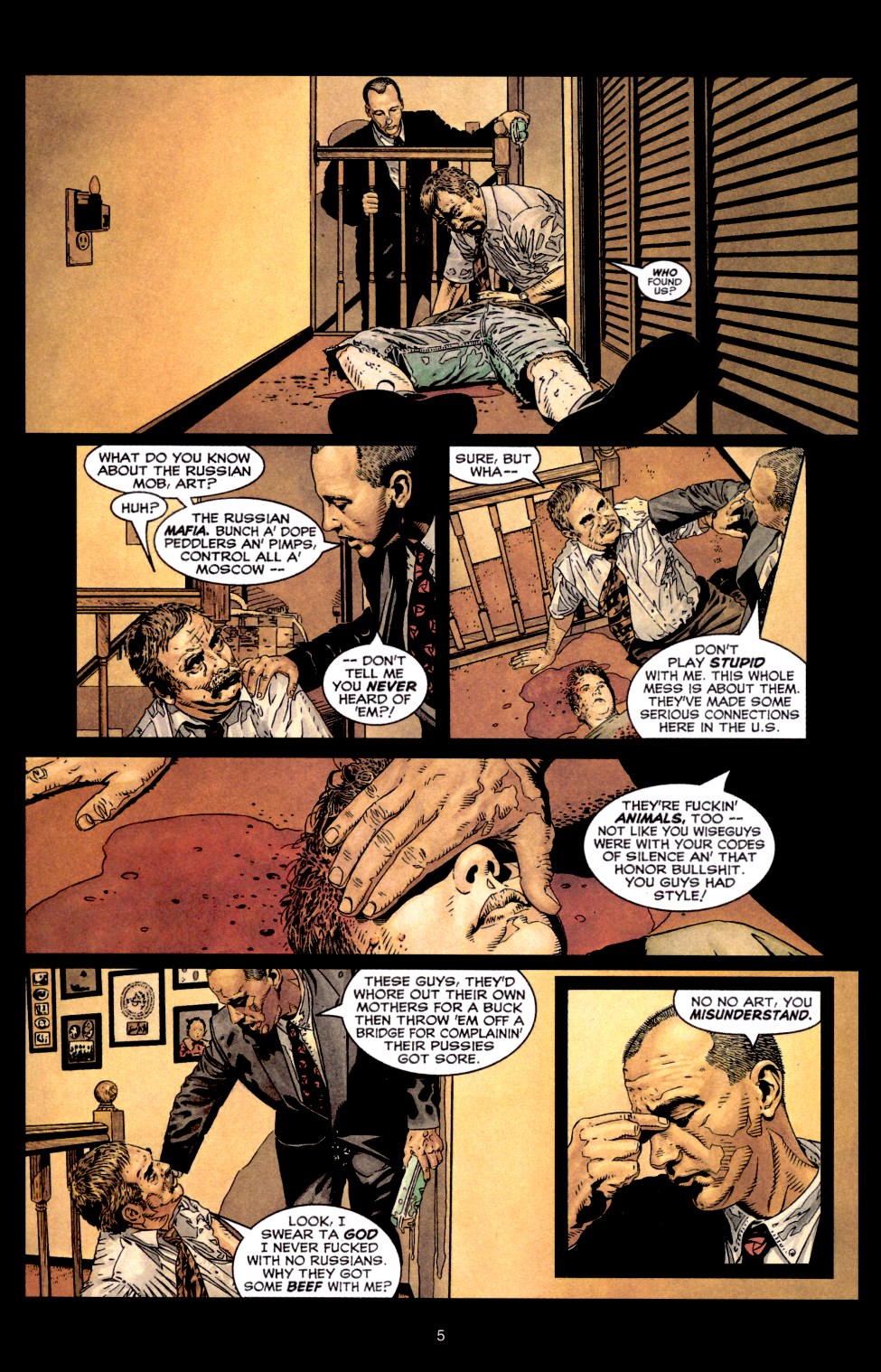 Read online Gangland comic -  Issue #1 - 9
