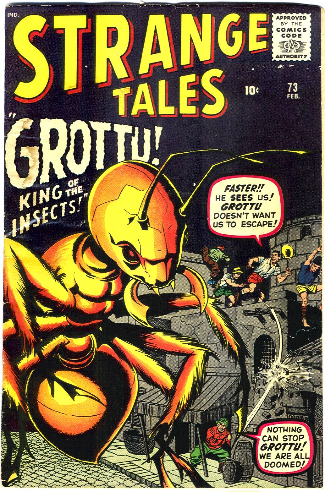 Read online Strange Tales (1951) comic -  Issue #73 - 1