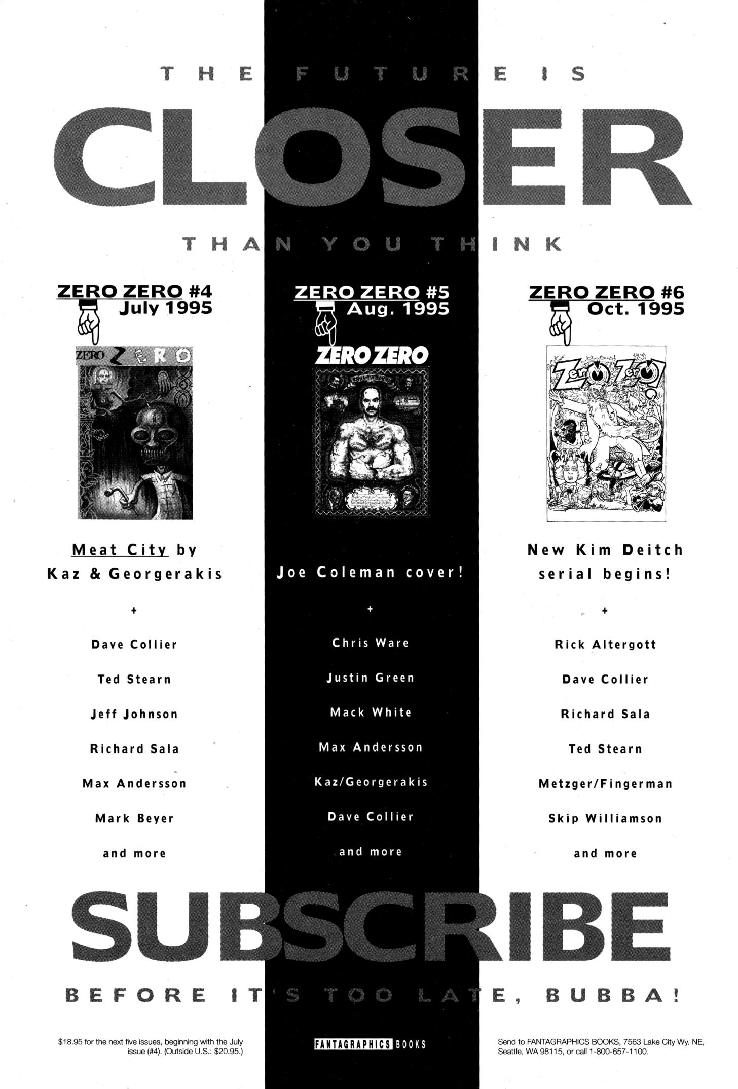 Read online Zero Zero comic -  Issue #3 - 51