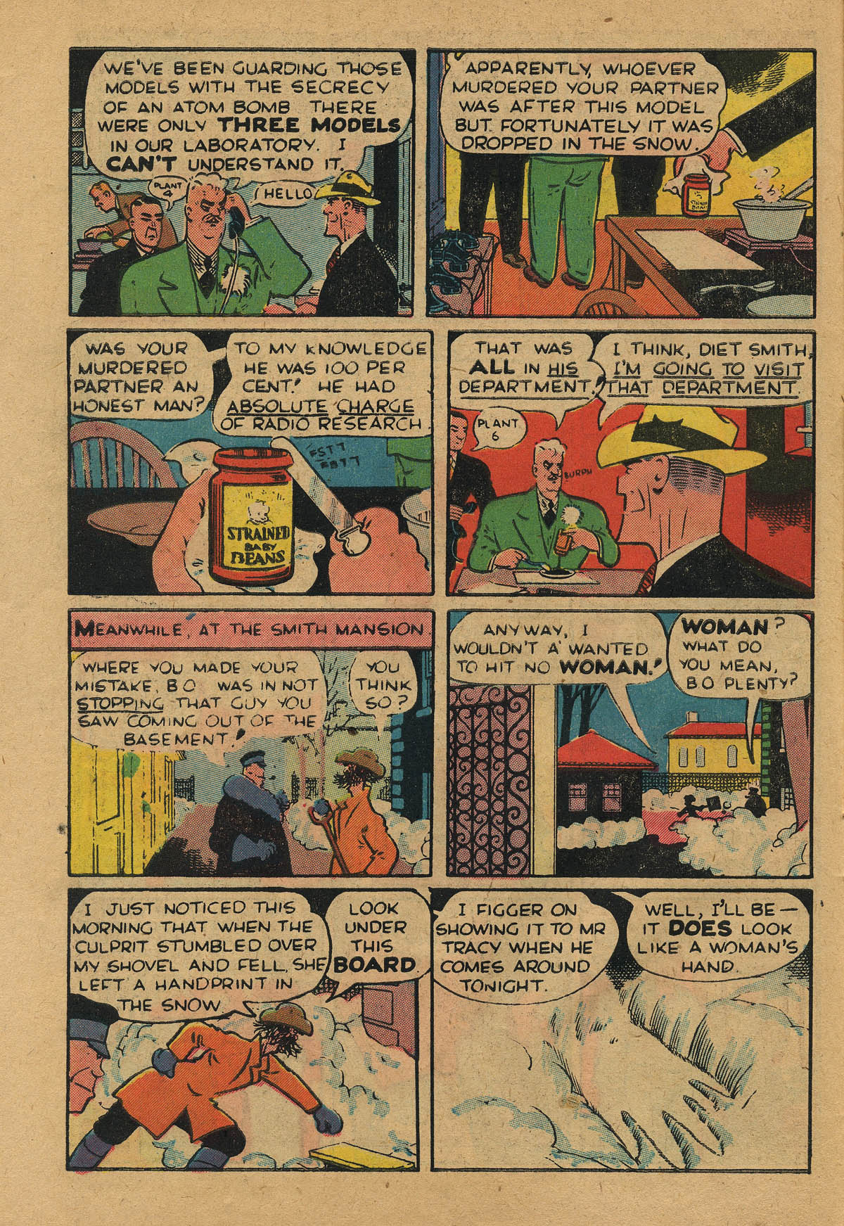 Read online Dick Tracy comic -  Issue #40 - 10