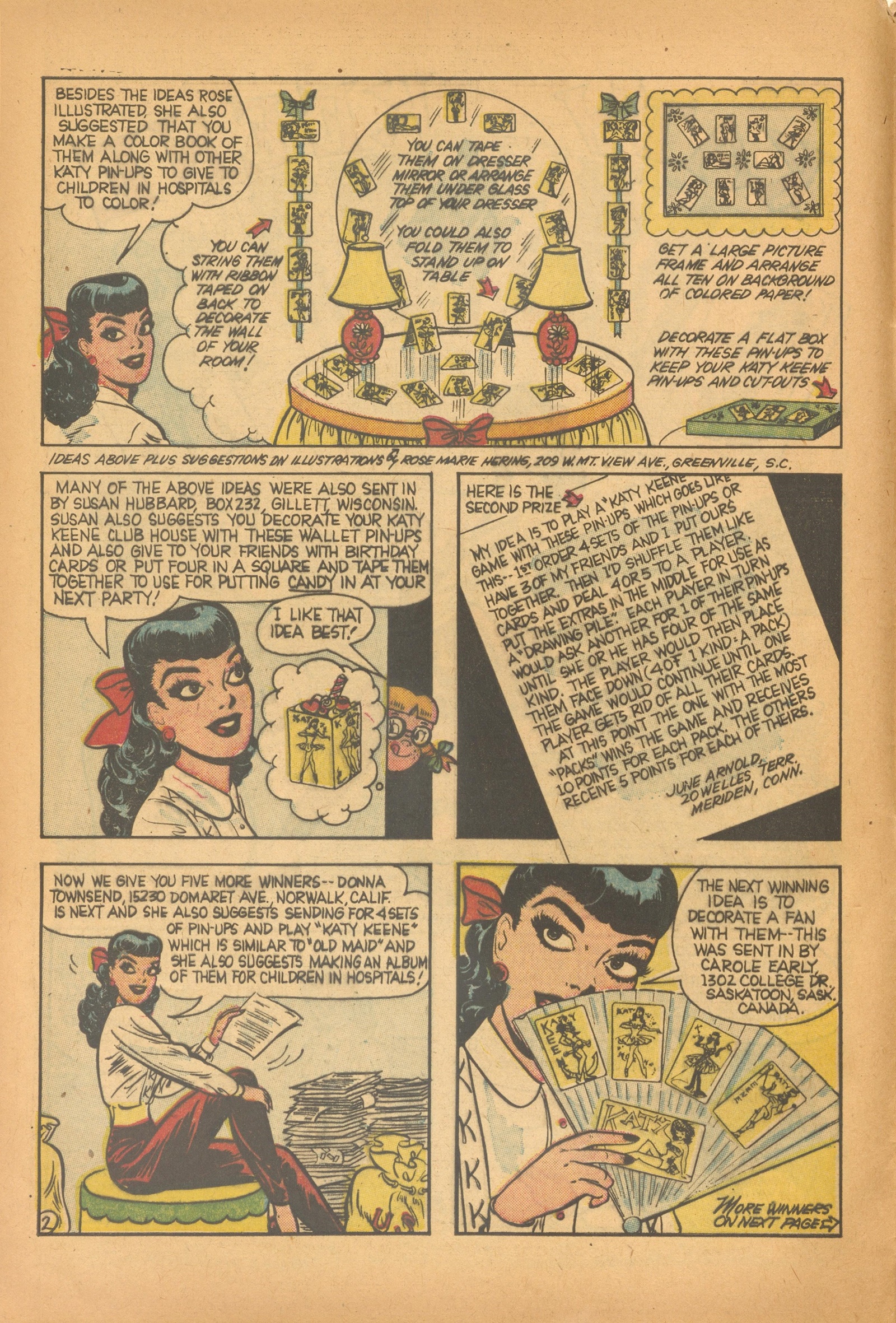 Read online Katy Keene Fashion Book comic -  Issue #21 - 10