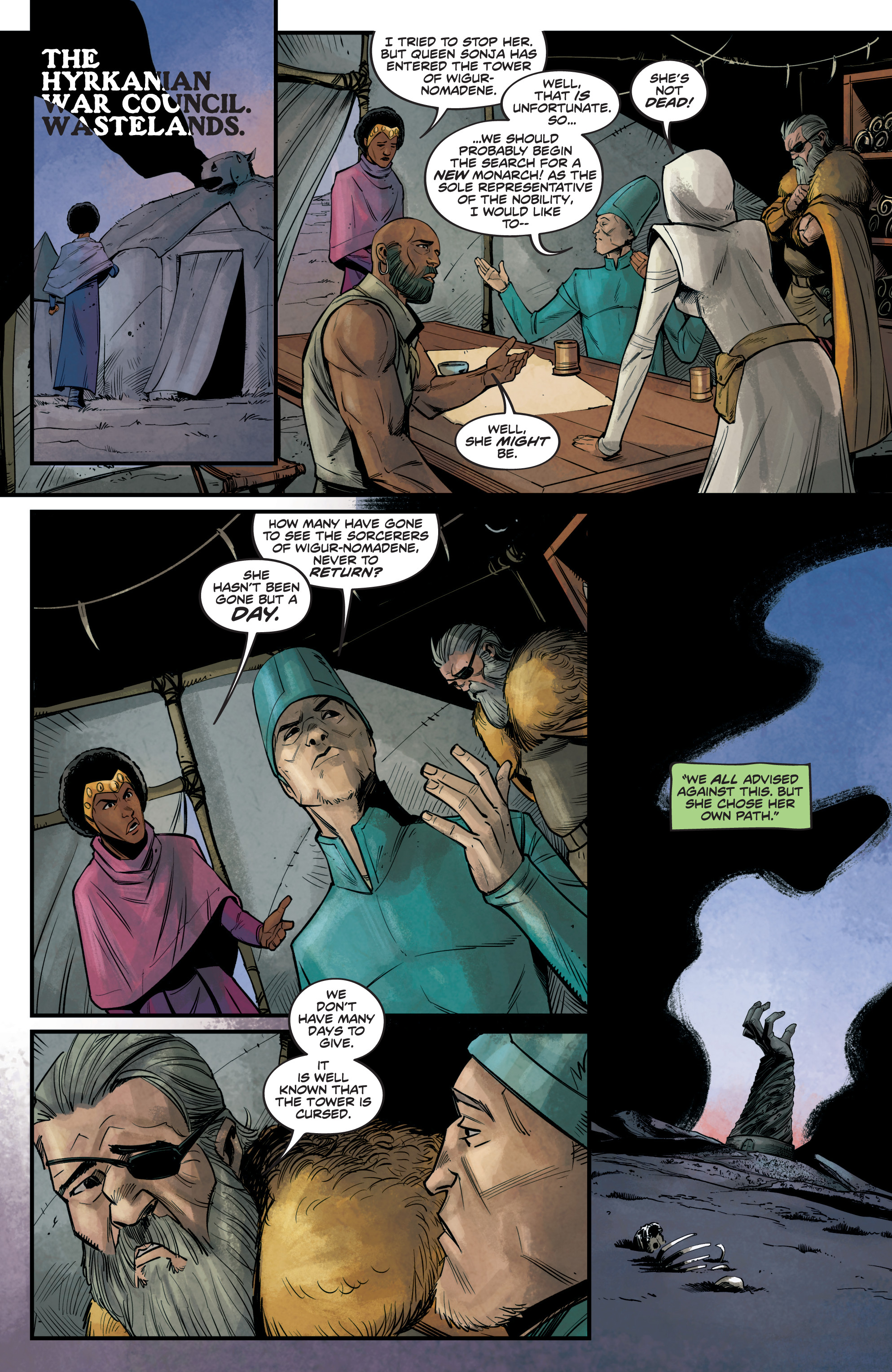 Read online Red Sonja (2019) comic -  Issue #9 - 18