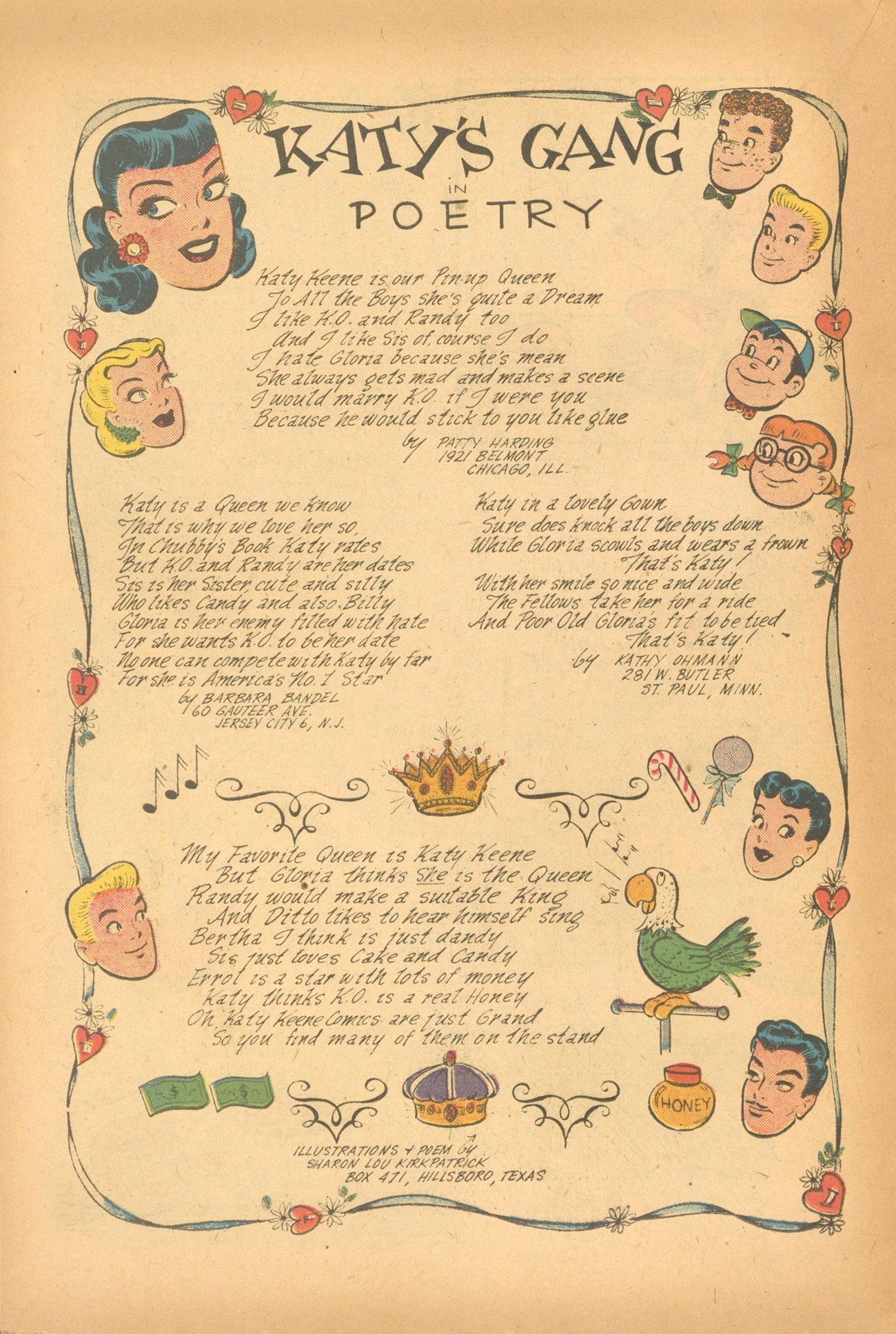 Read online Katy Keene (1949) comic -  Issue #32 - 22