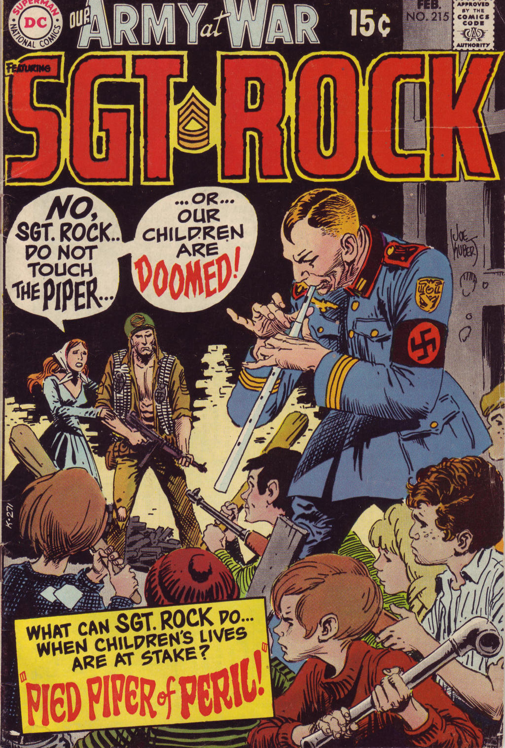 Read online Our Army at War (1952) comic -  Issue #215 - 1