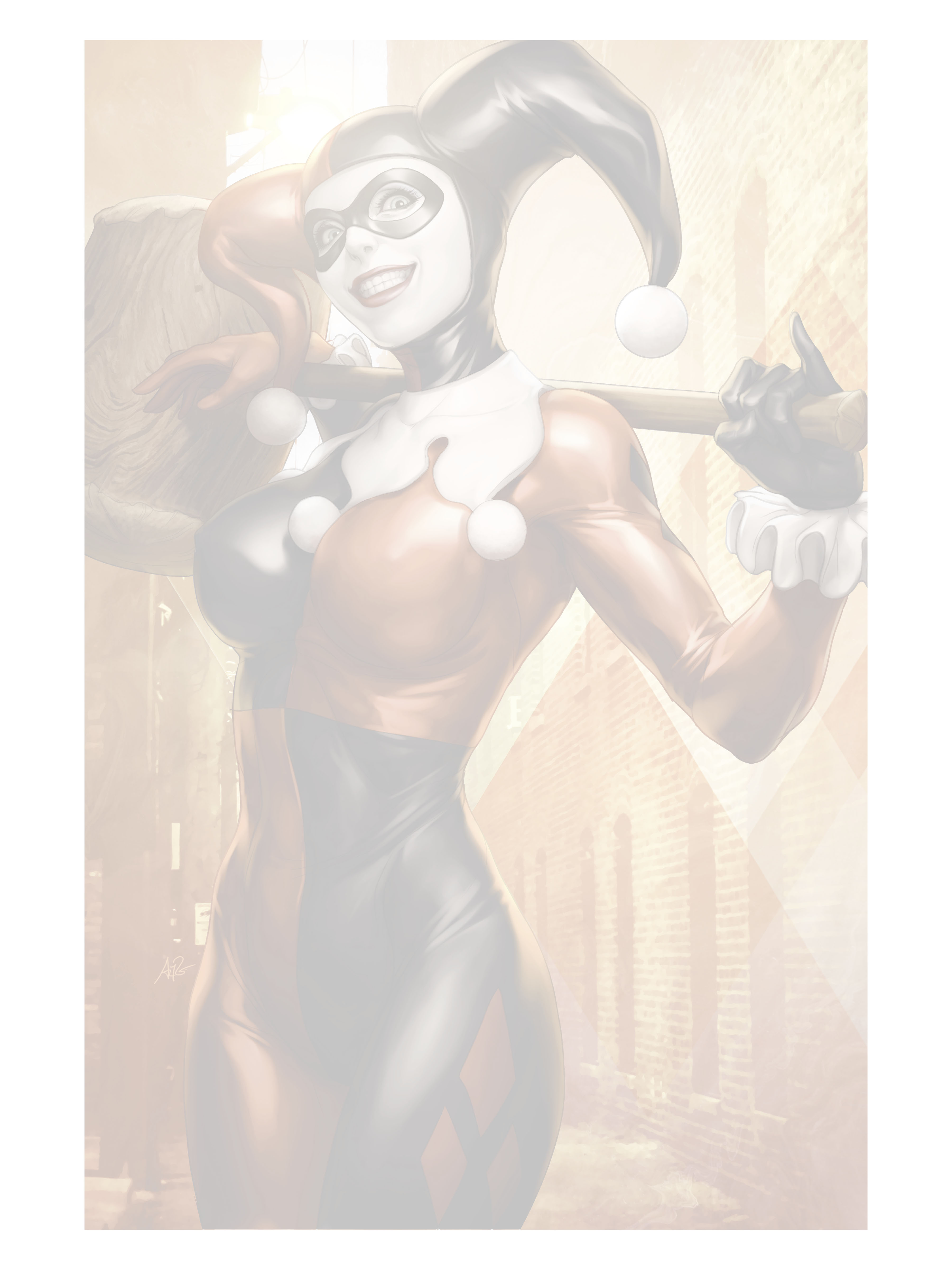Read online DC Poster Portfolio: Stanley Artgerm Lau comic -  Issue # Full - 8