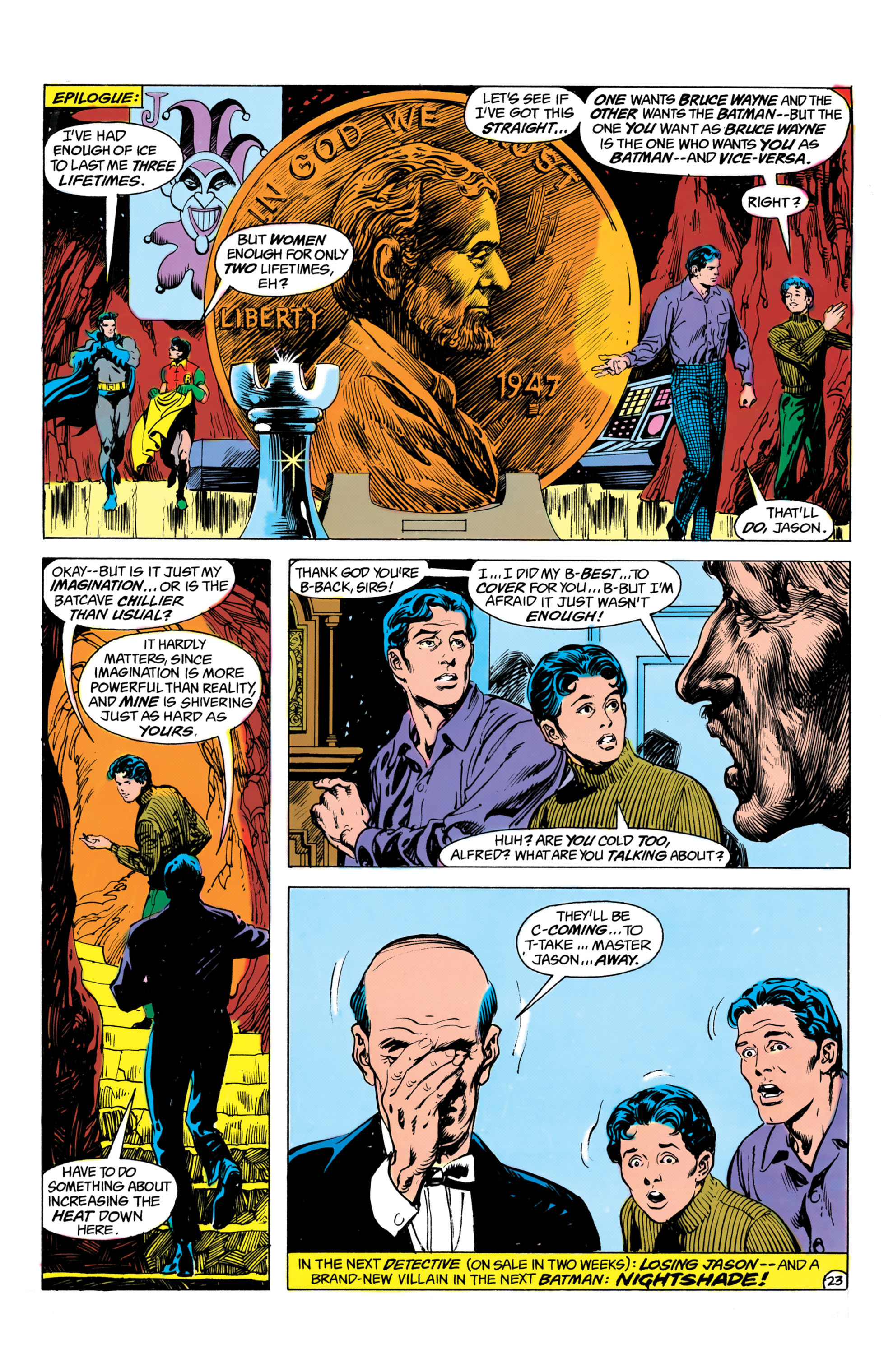 Read online Batman (1940) comic -  Issue #375 - 24