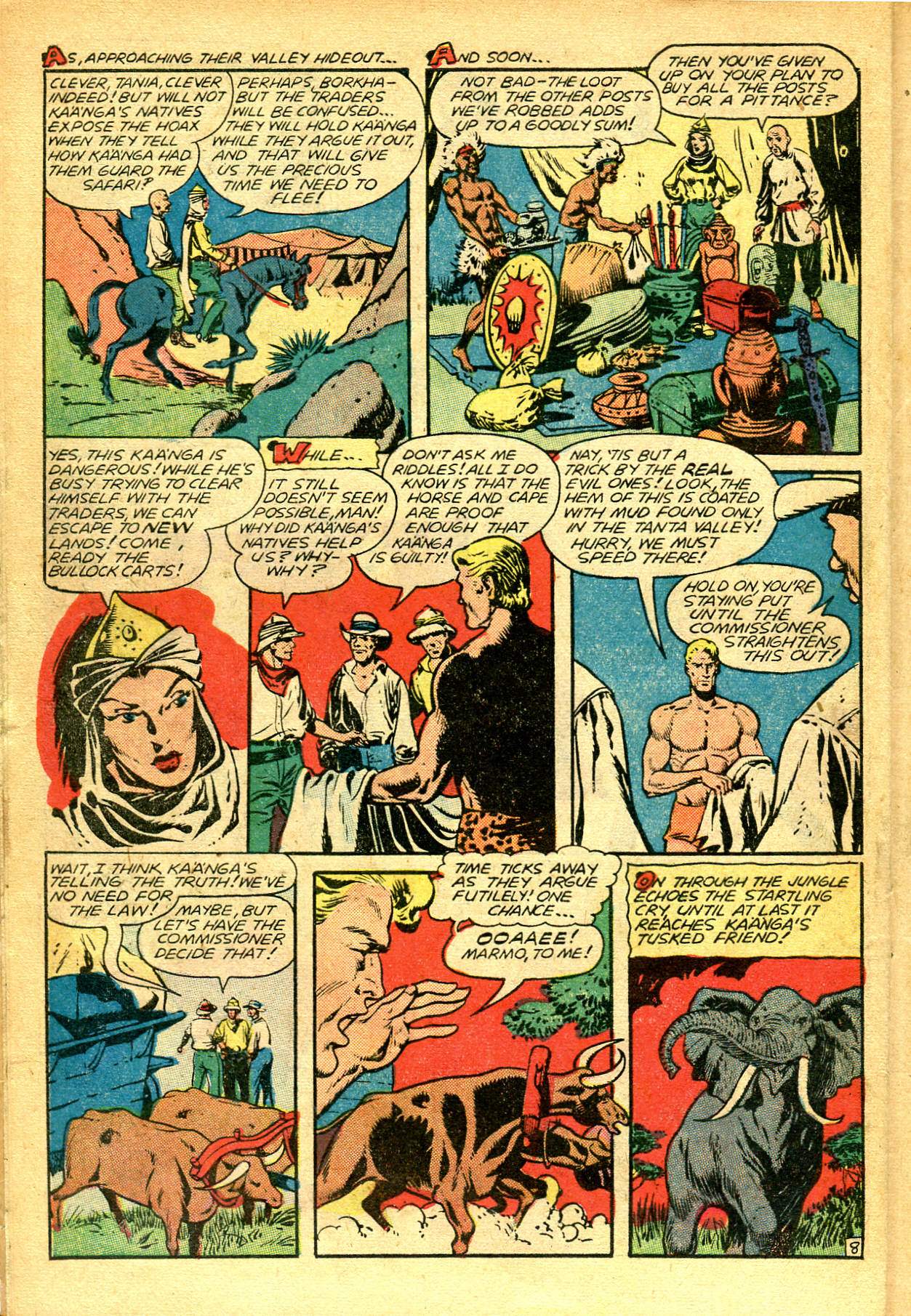 Read online Jungle Comics comic -  Issue #117 - 11