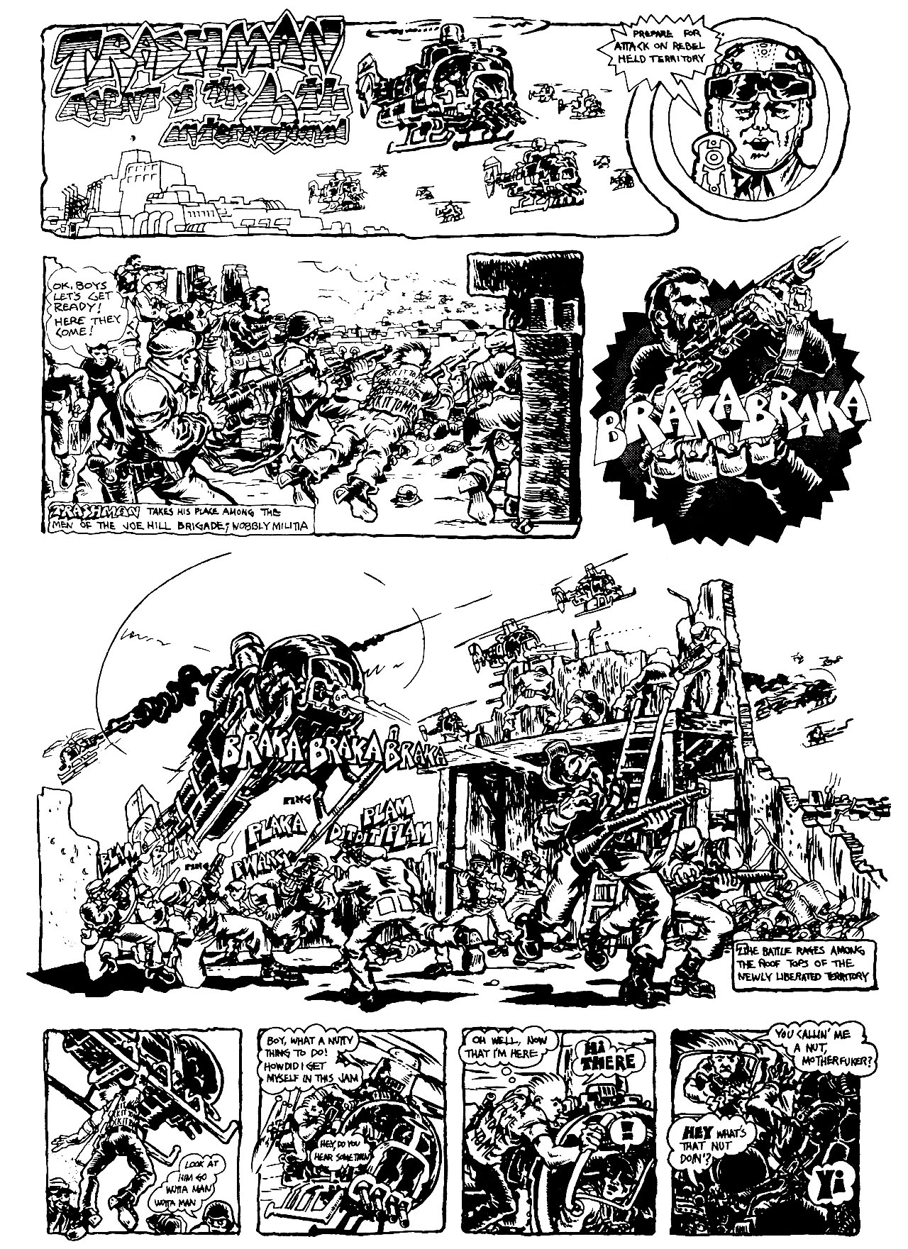 Read online Trashman Lives! comic -  Issue # TPB - 8