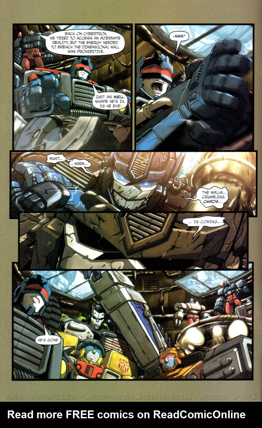 Read online Transformers Armada comic -  Issue #14 - 8