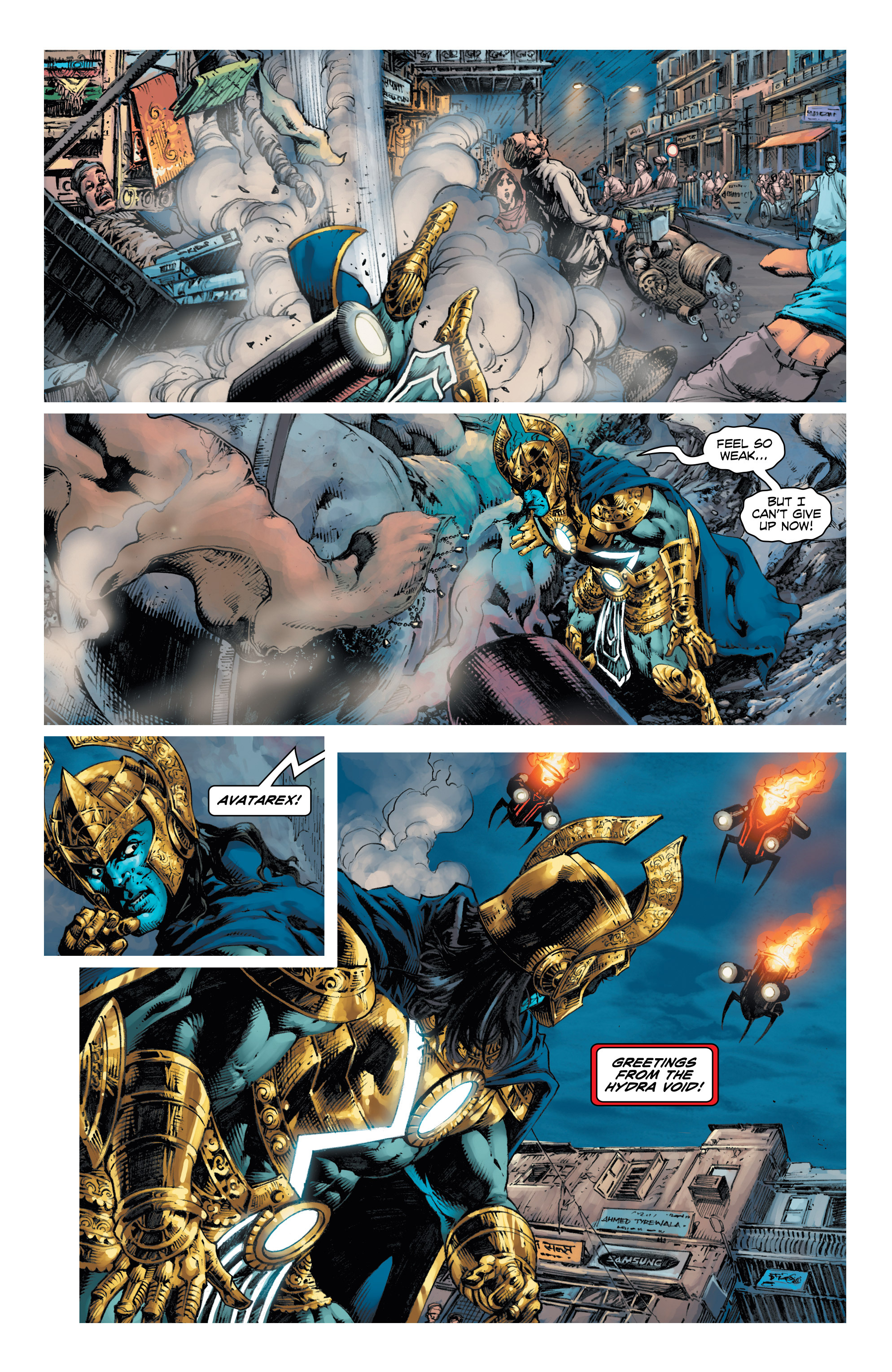 Read online Grant Morrison's Avatarex: Destroyer of Darkness comic -  Issue #2 - 8