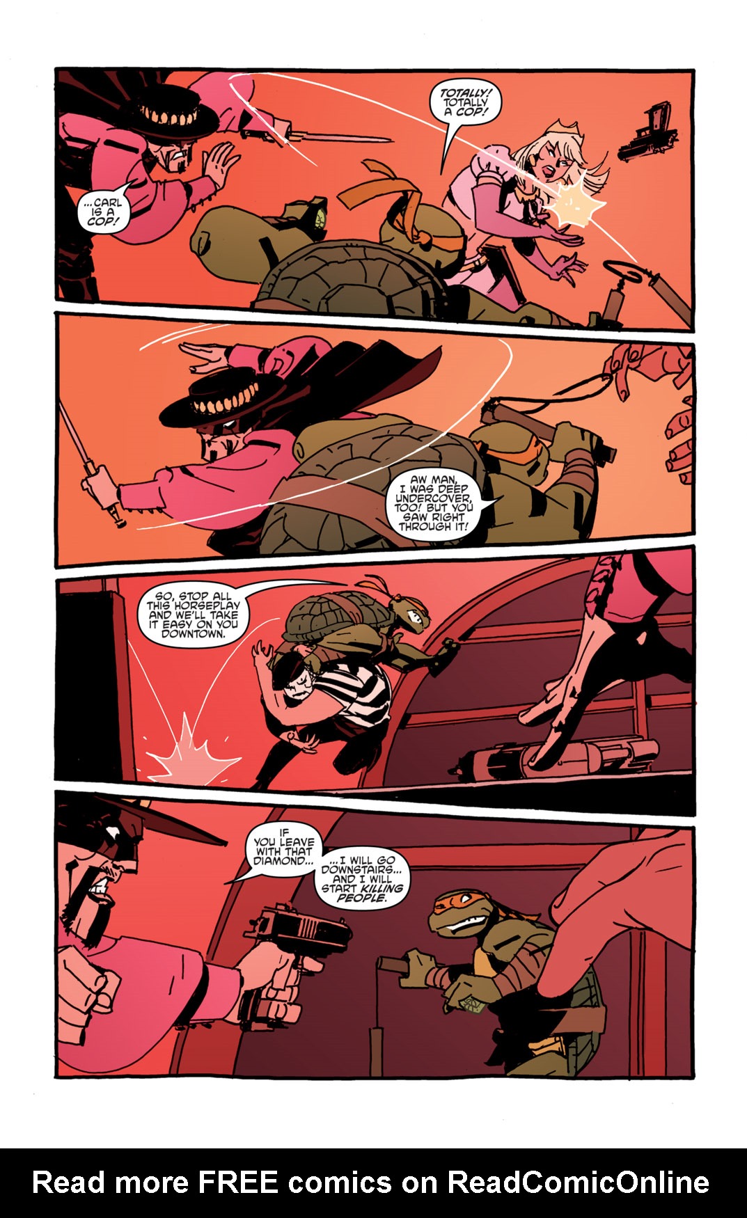 Read online Teenage Mutant Ninja Turtles Micro-Series comic -  Issue #2 - 18