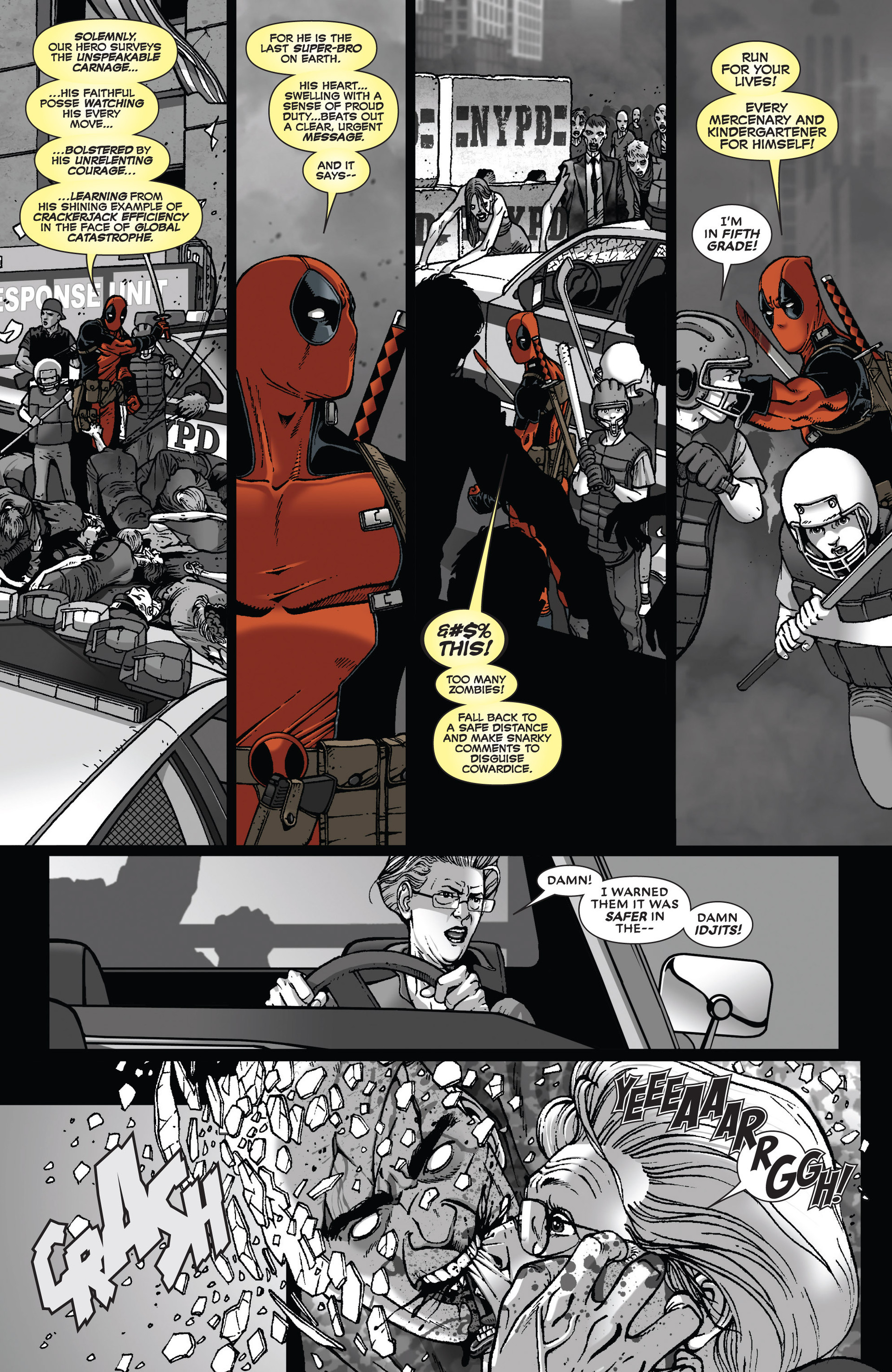 Read online Night of the Living Deadpool comic -  Issue #2 - 7