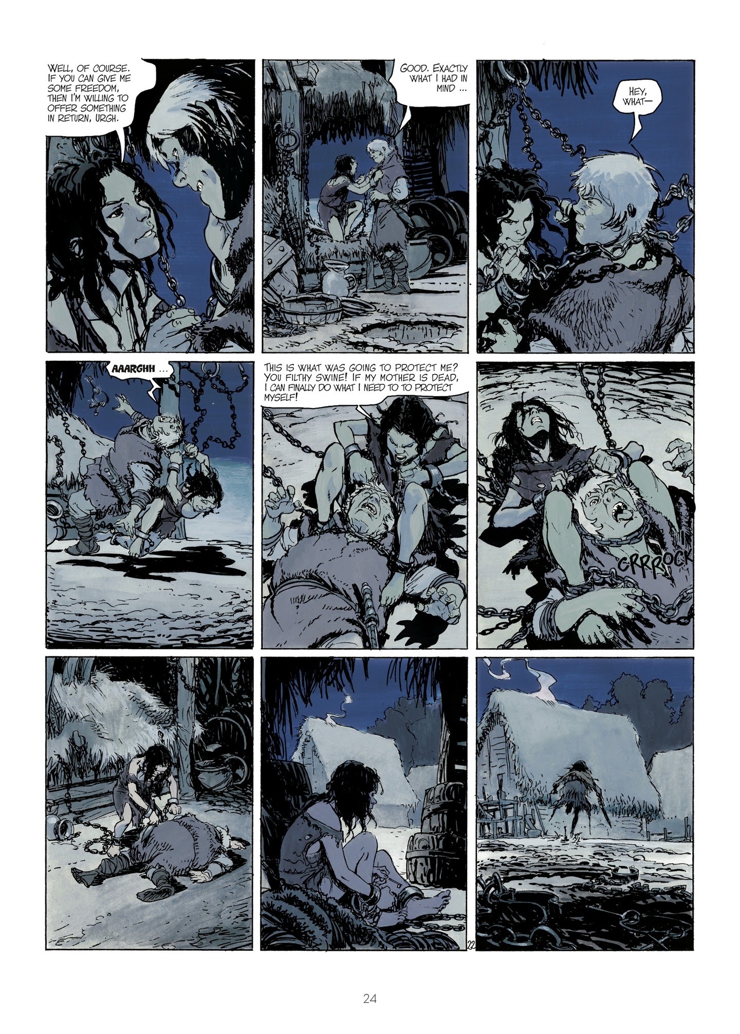 Read online Thorgal - Kriss of Valnor: I Forget Nothing! comic -  Issue # Full - 26