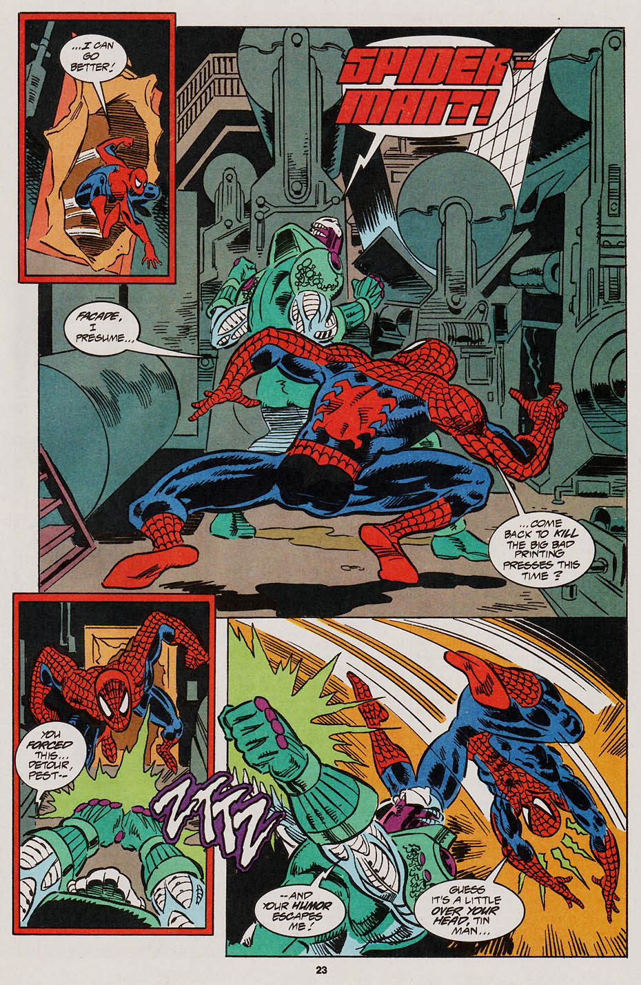 Read online Web of Spider-Man (1985) comic -  Issue #114 - 19