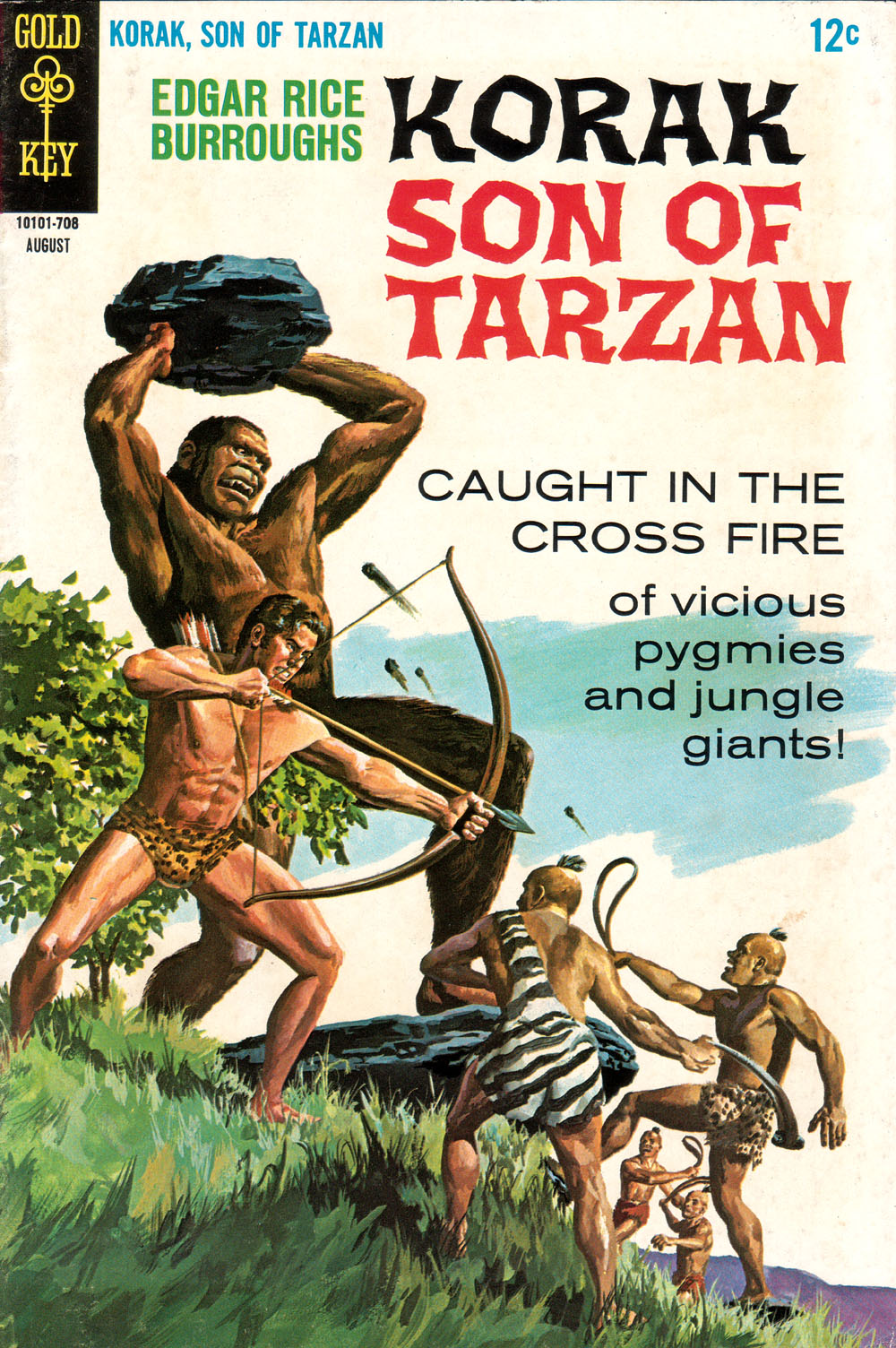 Read online Korak, Son of Tarzan (1964) comic -  Issue #18 - 1