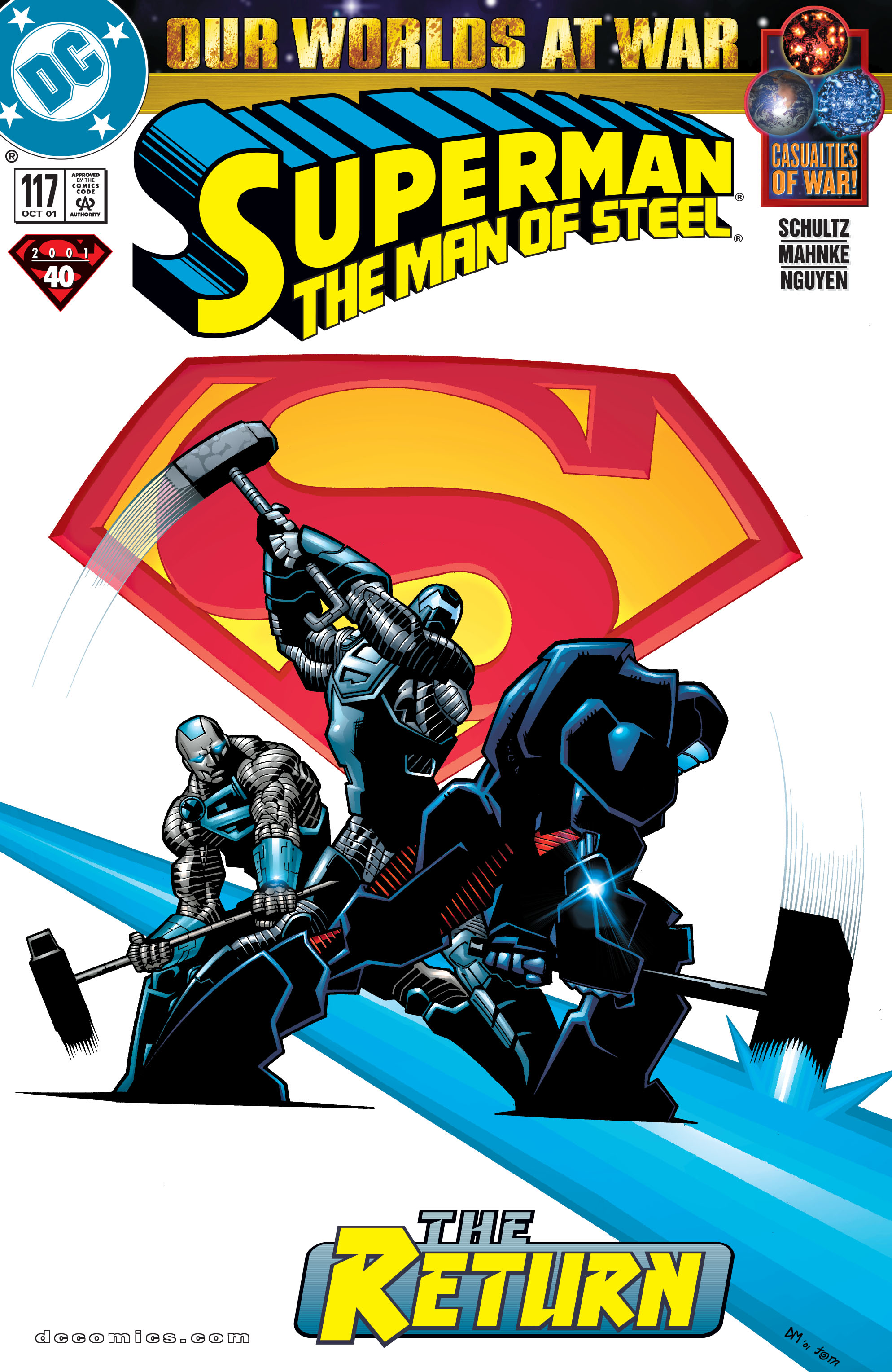 Read online Superman: The Man of Steel (1991) comic -  Issue #117 - 1