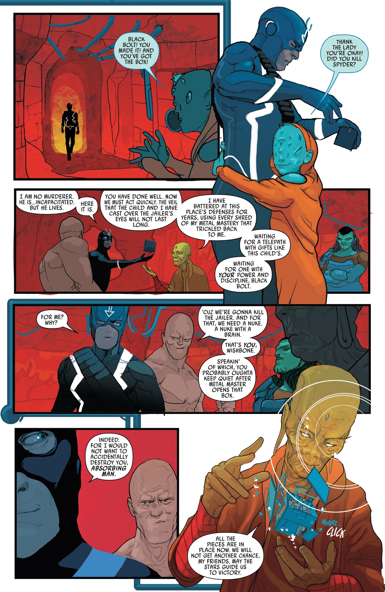 Read online Black Bolt comic -  Issue #3 - 10