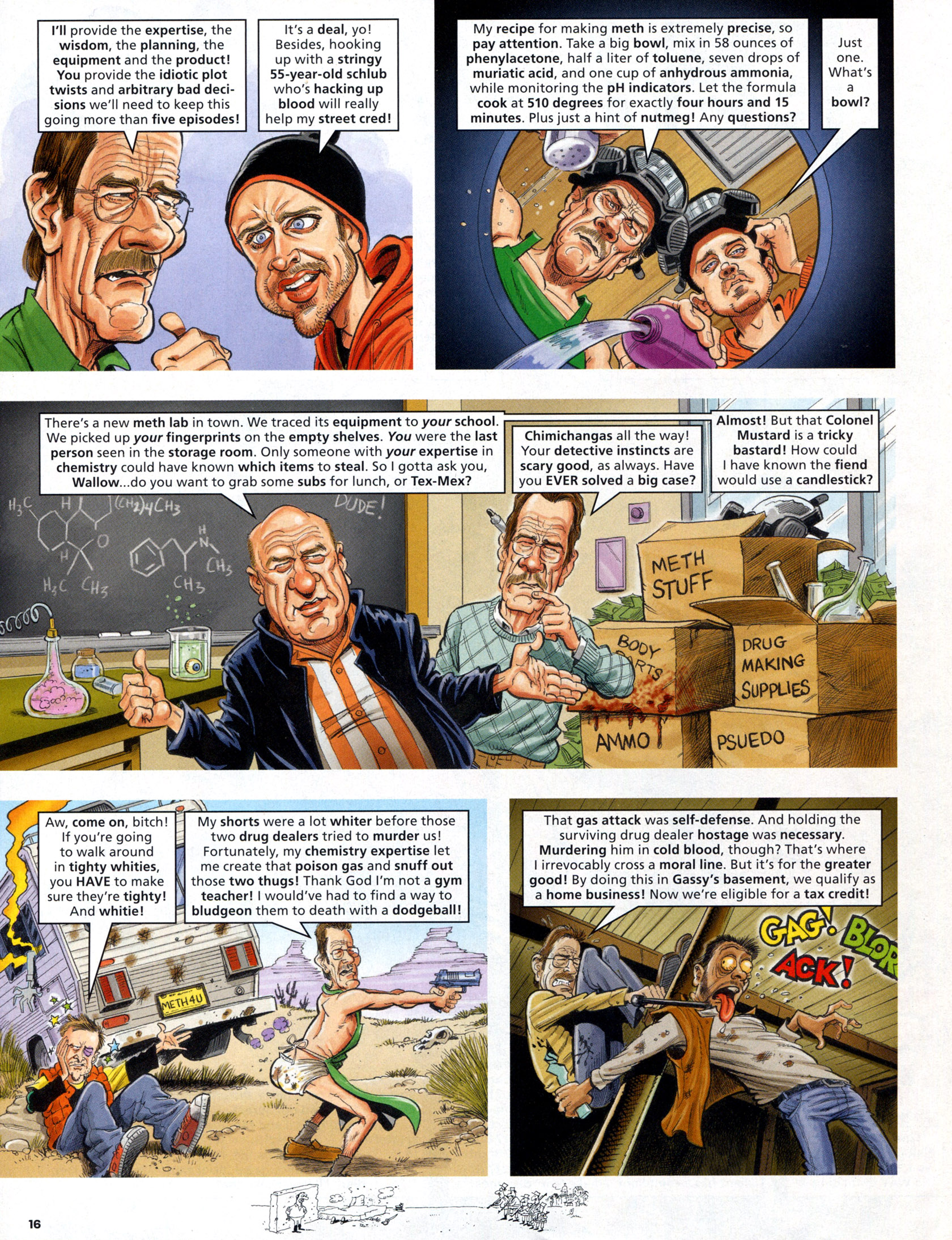 Read online MAD comic -  Issue #516 - 16