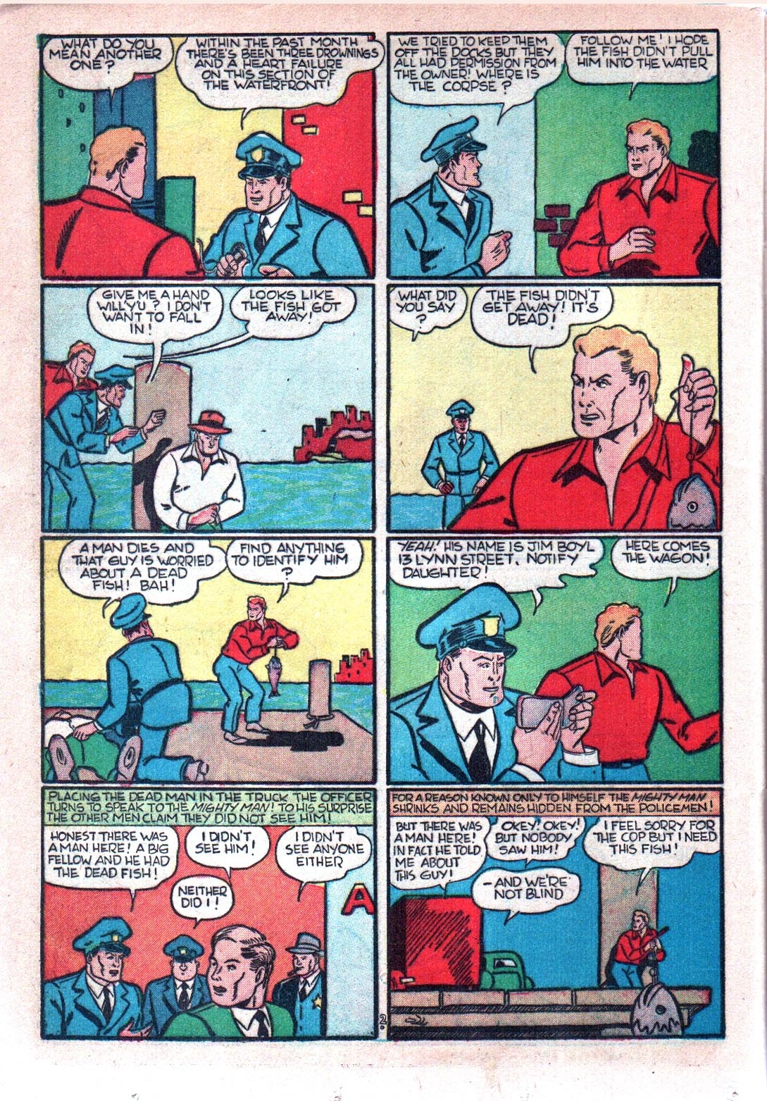 Read online Amazing Man Comics comic -  Issue #17 - 44