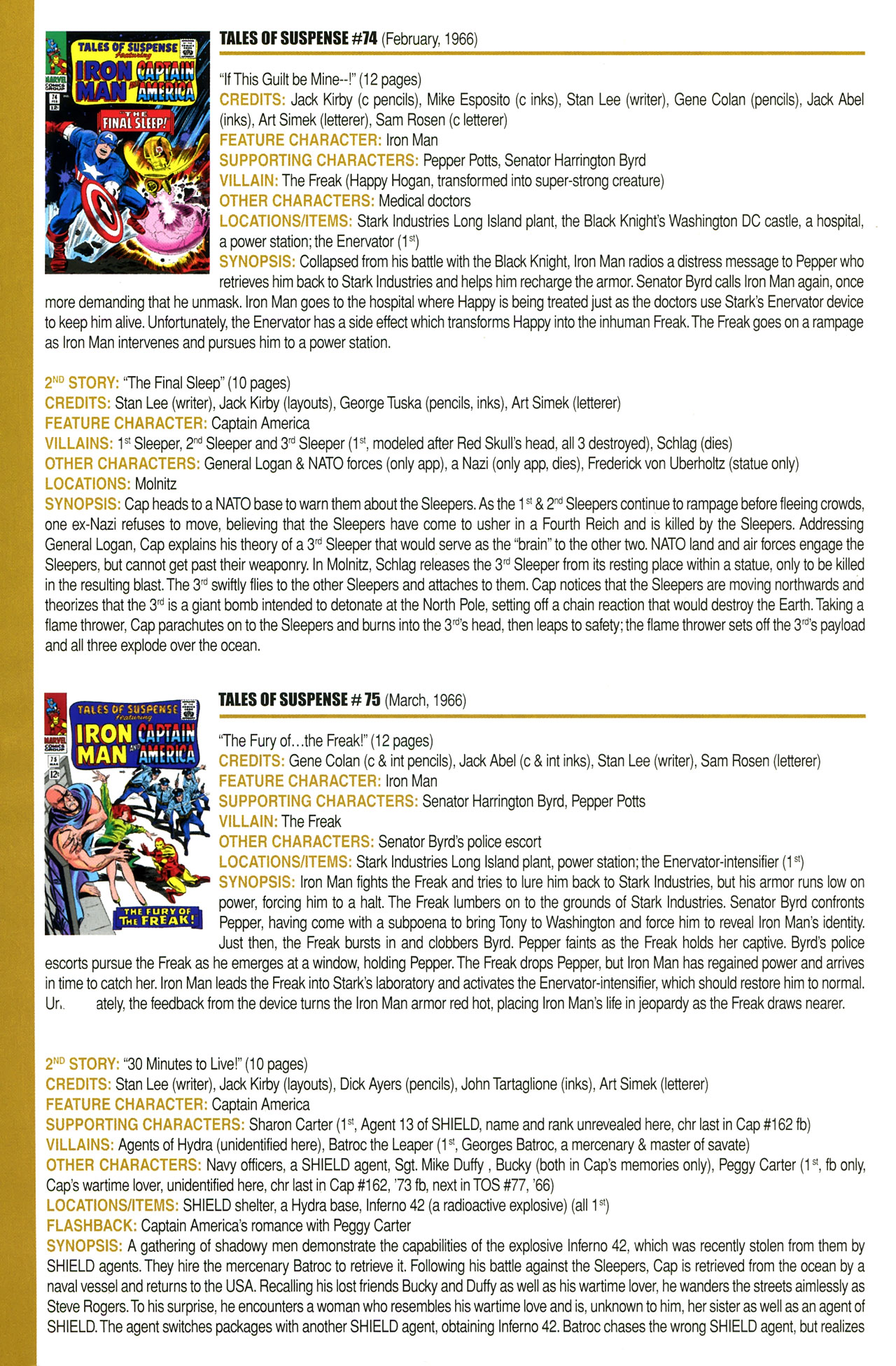 Read online Official Index to the Marvel Universe comic -  Issue #2 - 24