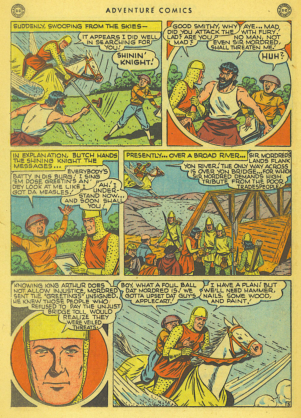 Read online Adventure Comics (1938) comic -  Issue #138 - 36