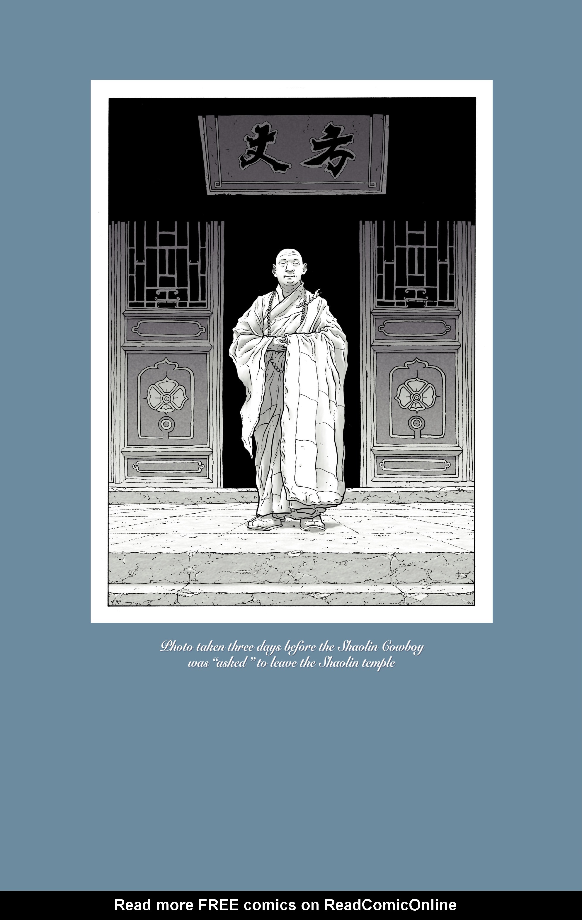 Read online Shaolin Cowboy comic -  Issue #1 - 28