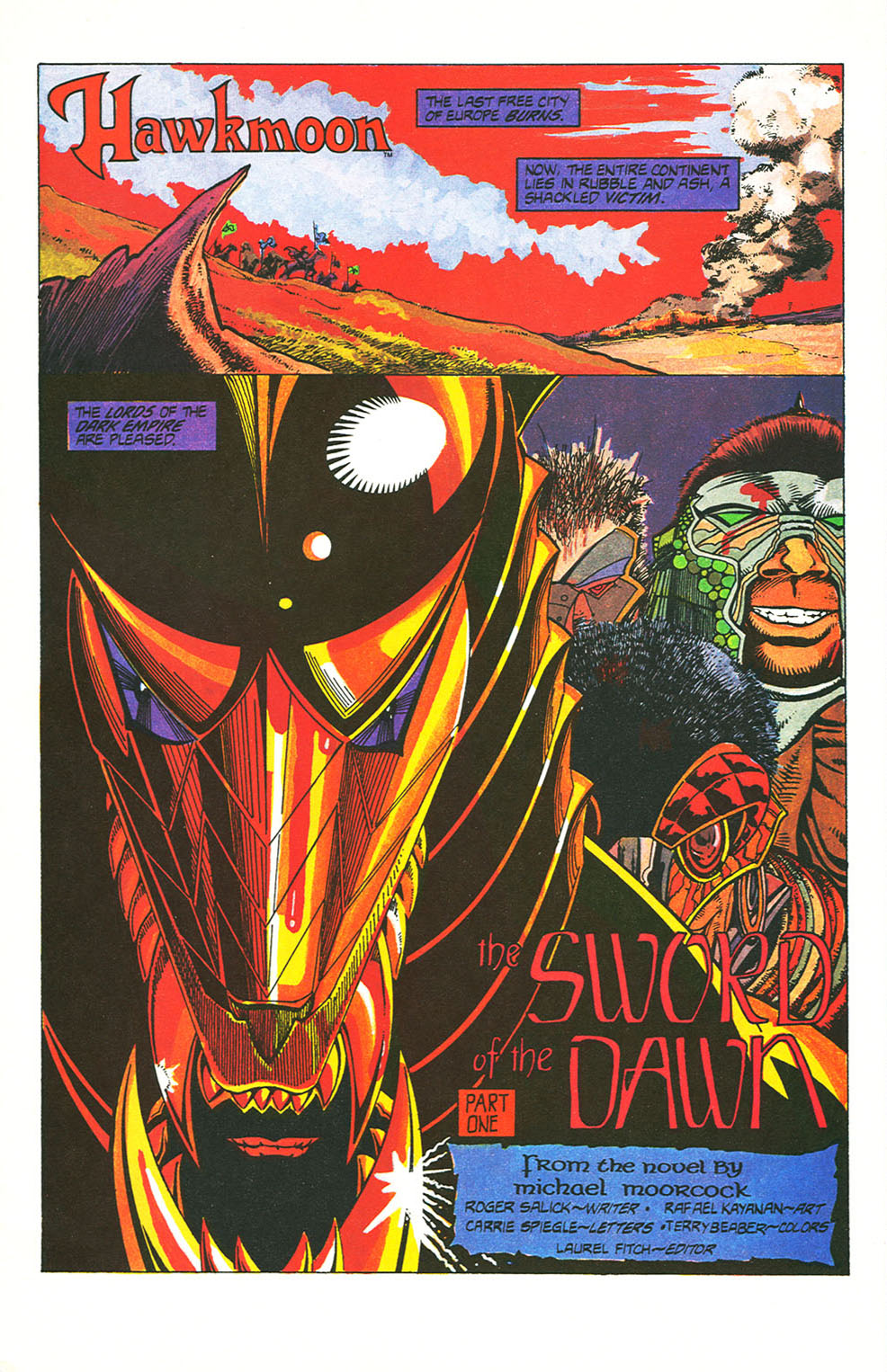 Read online Hawkmoon: The Sword of the Dawn comic -  Issue #1 - 3